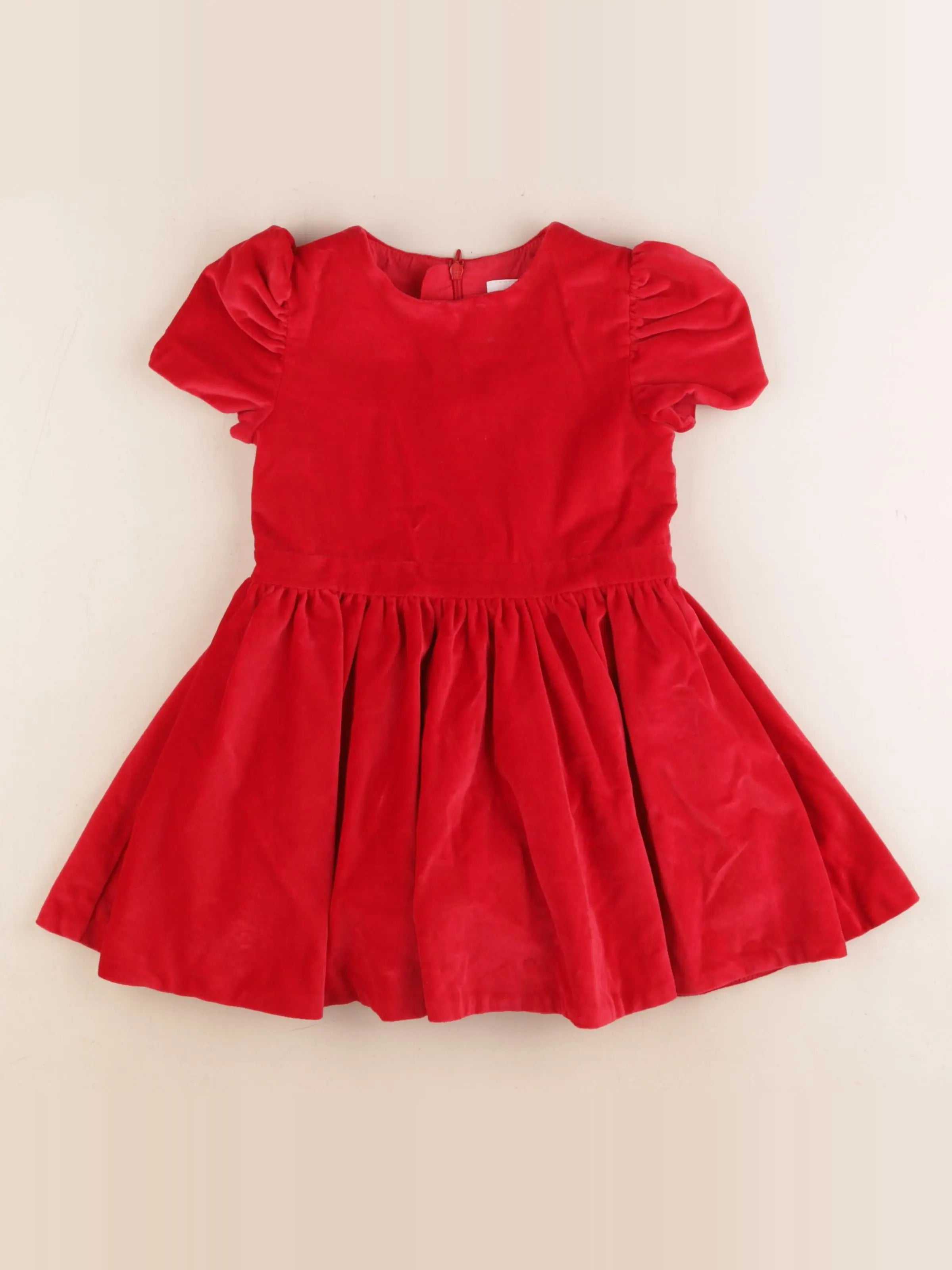 Jacadi - robe rouge - 3 ans
