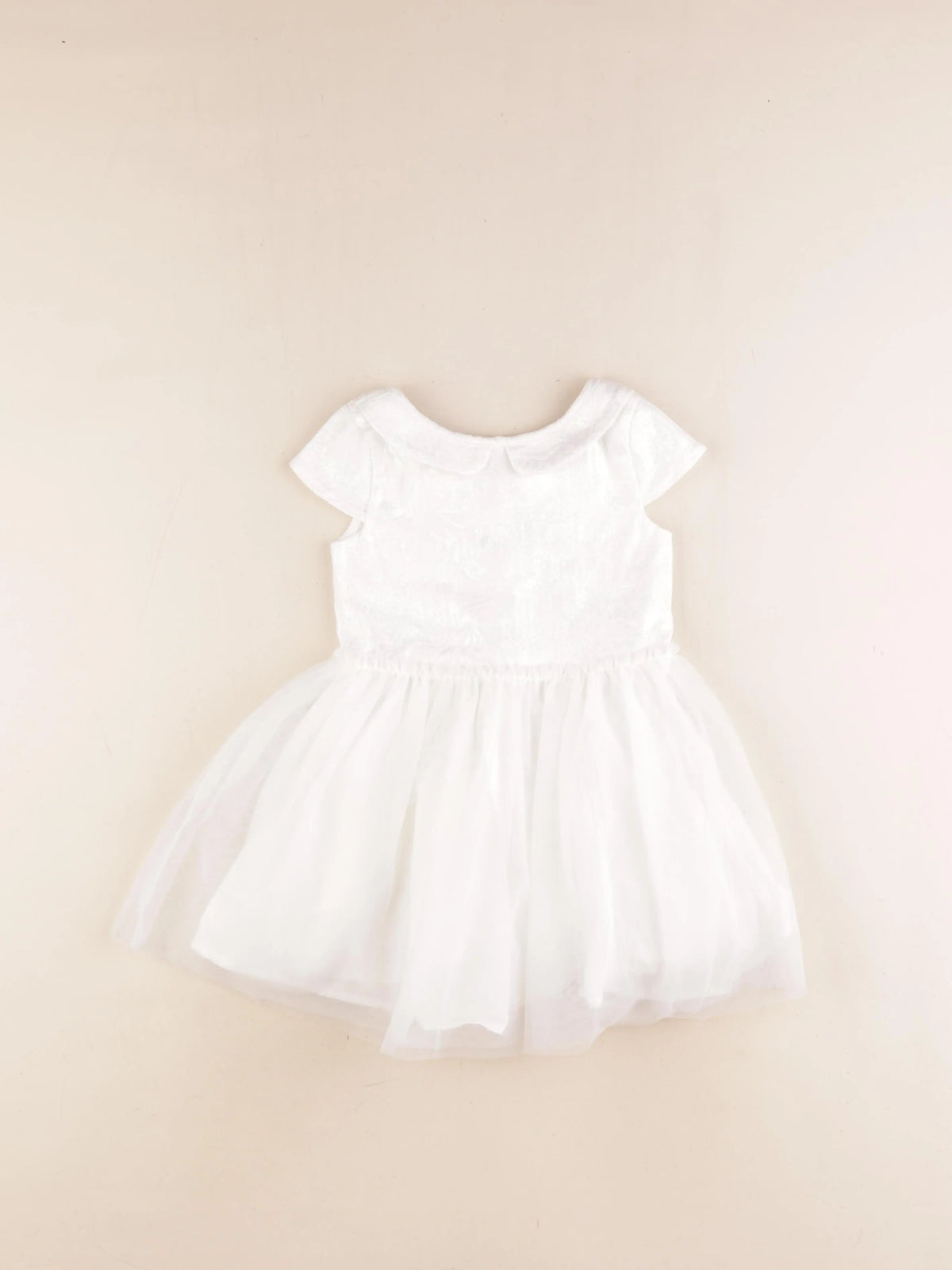 Petit Bateau - robe blanc - 3 ans