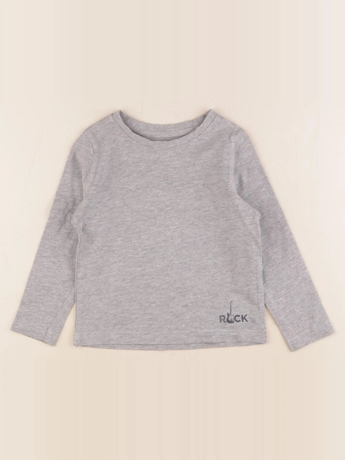 Vertbaudet - tee-shirt gris - 3 ans