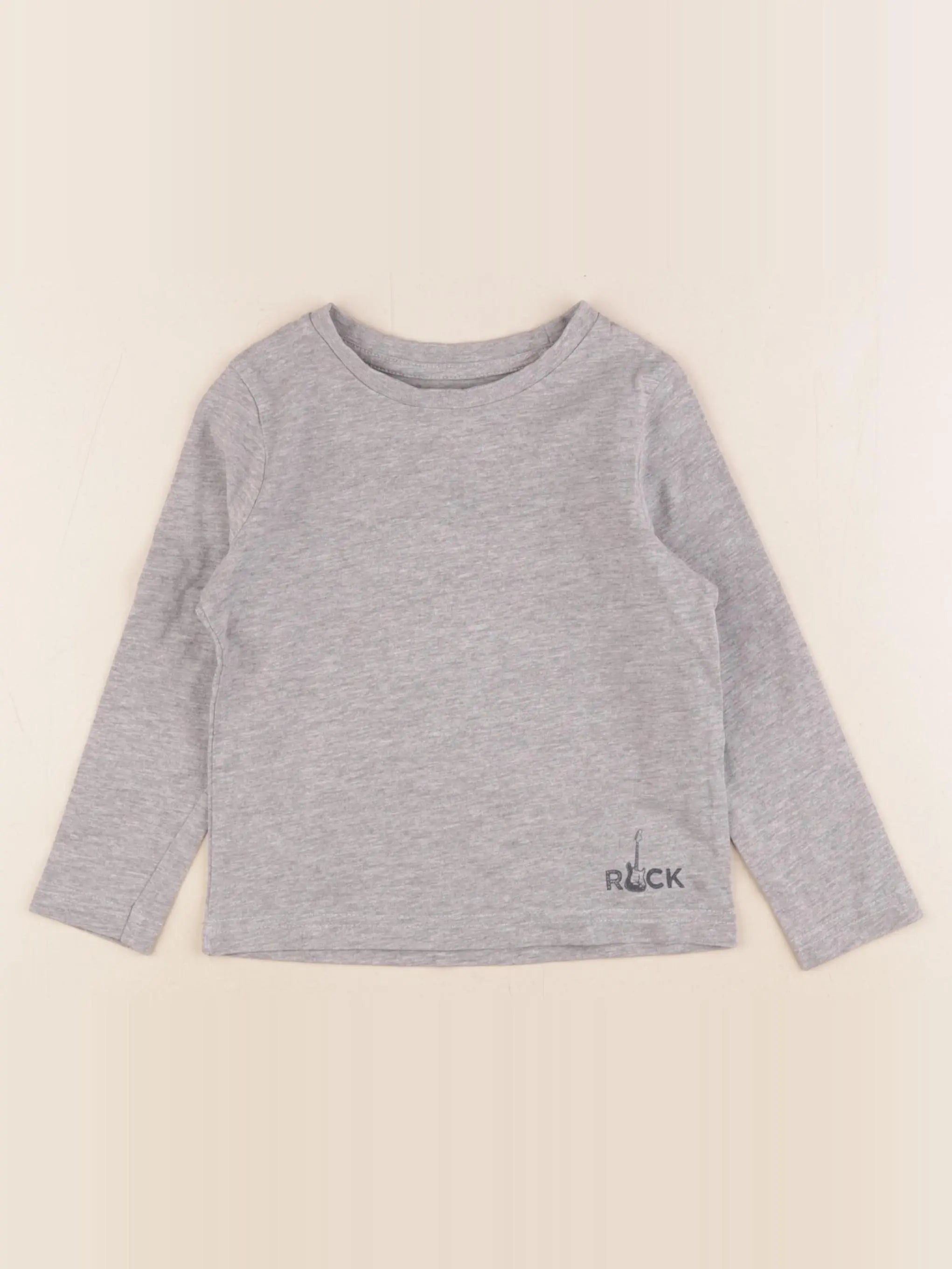 Vertbaudet - tee-shirt gris - 3 ans