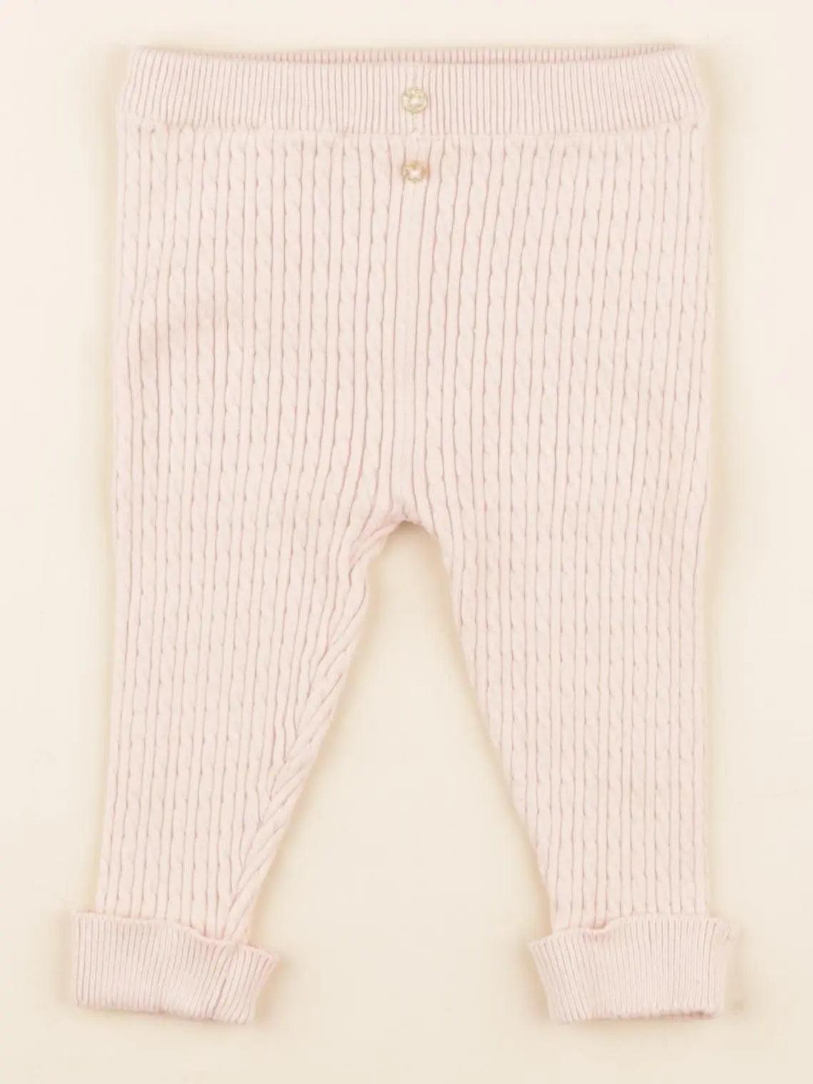 Tape à l'oeil - legging rose - 6 mois