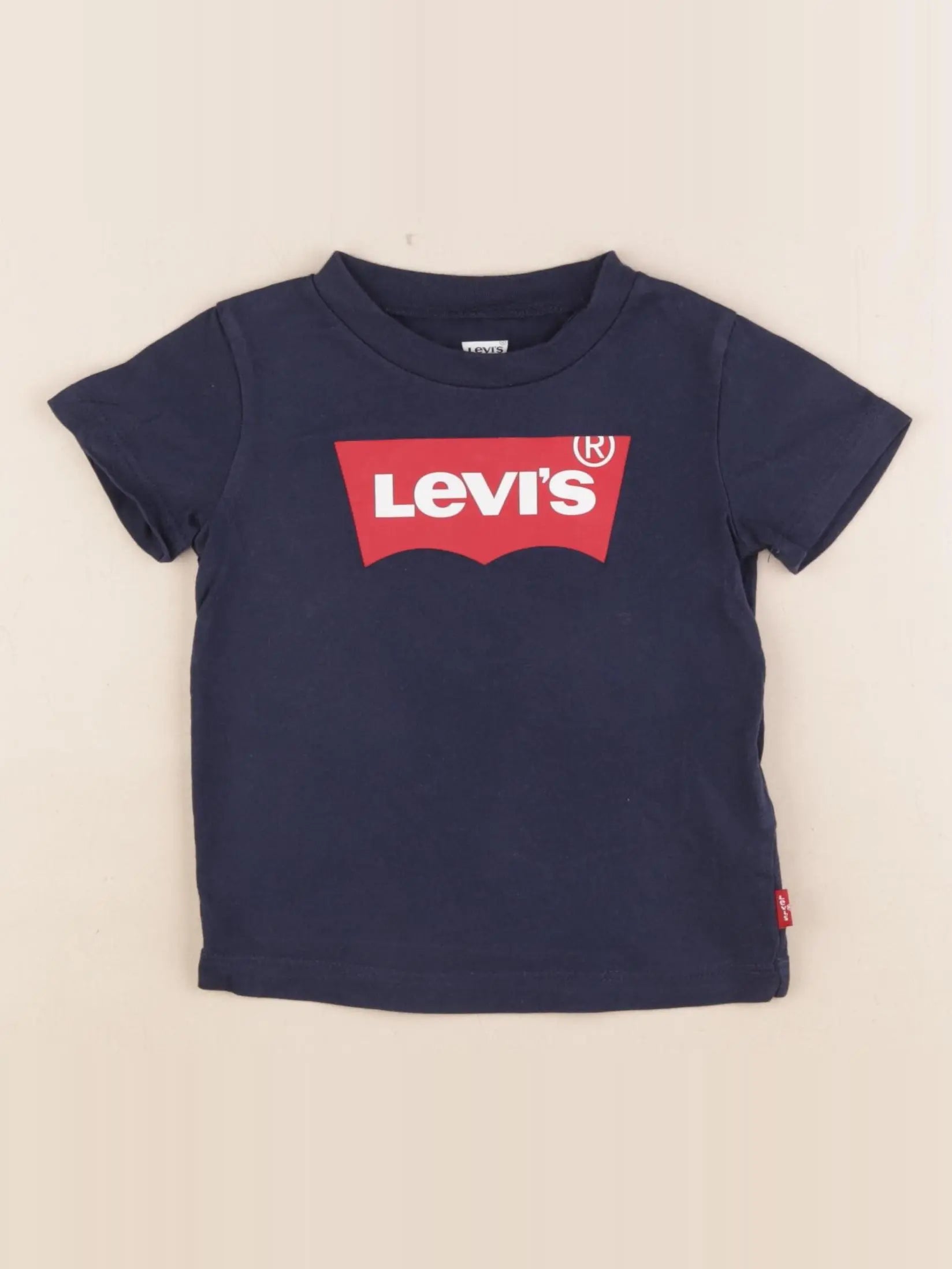 Levi's - tee-shirt bleu - 1 an