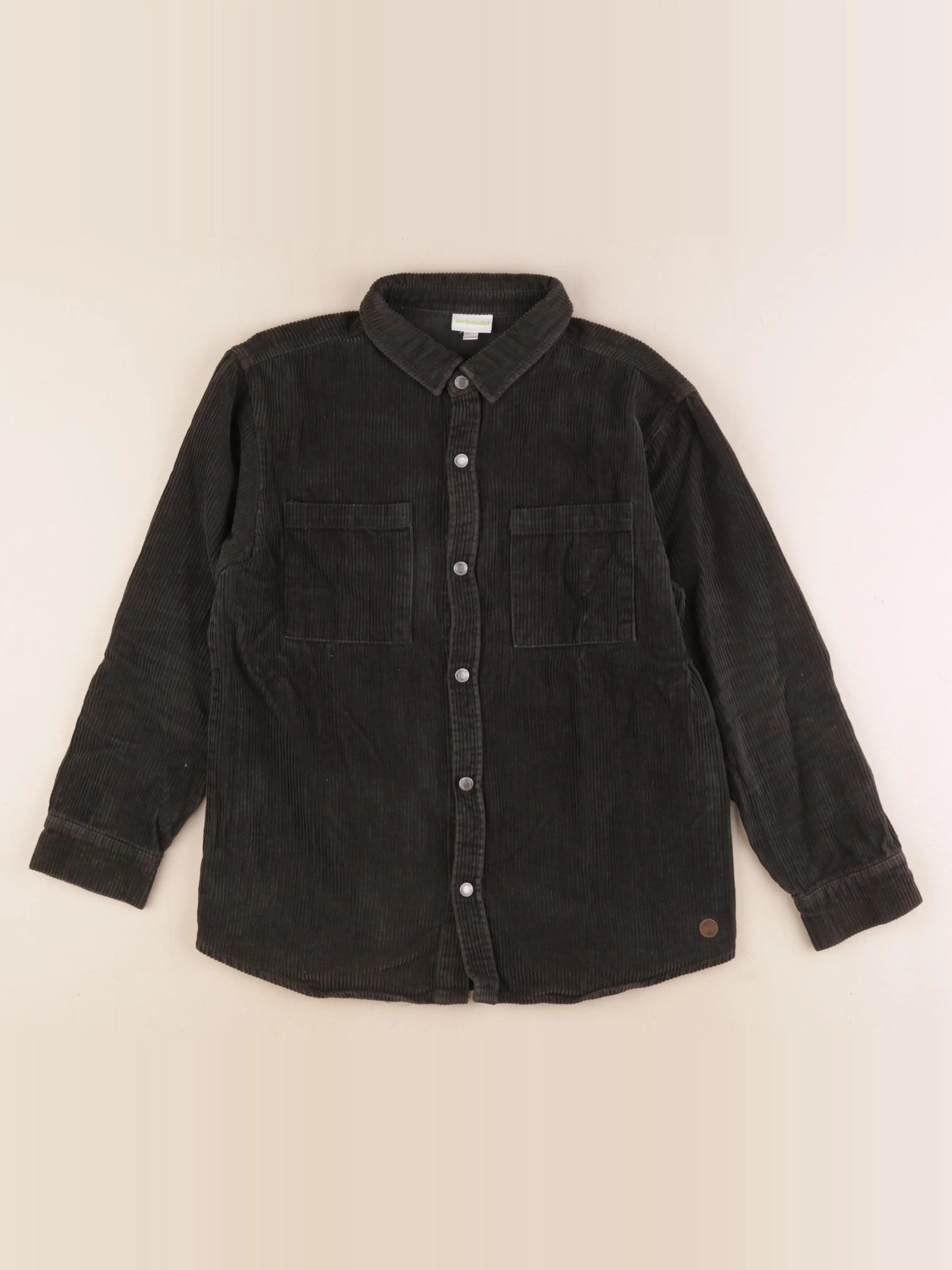 Vertbaudet - chemise vert - 10 ans