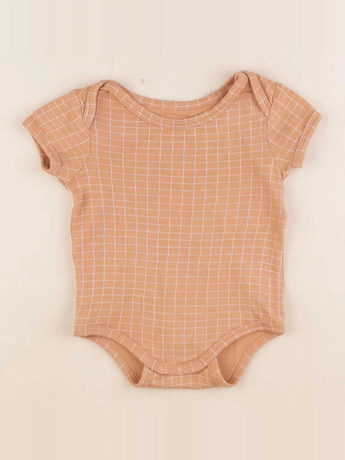 Vertbaudet - body marron - 1 an