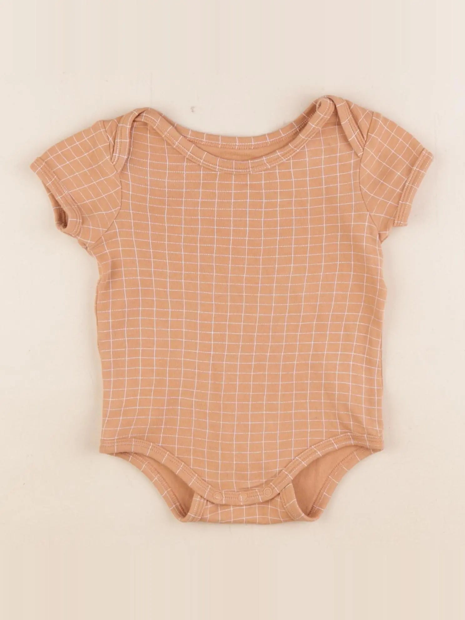 Vertbaudet - body marron - 1 an