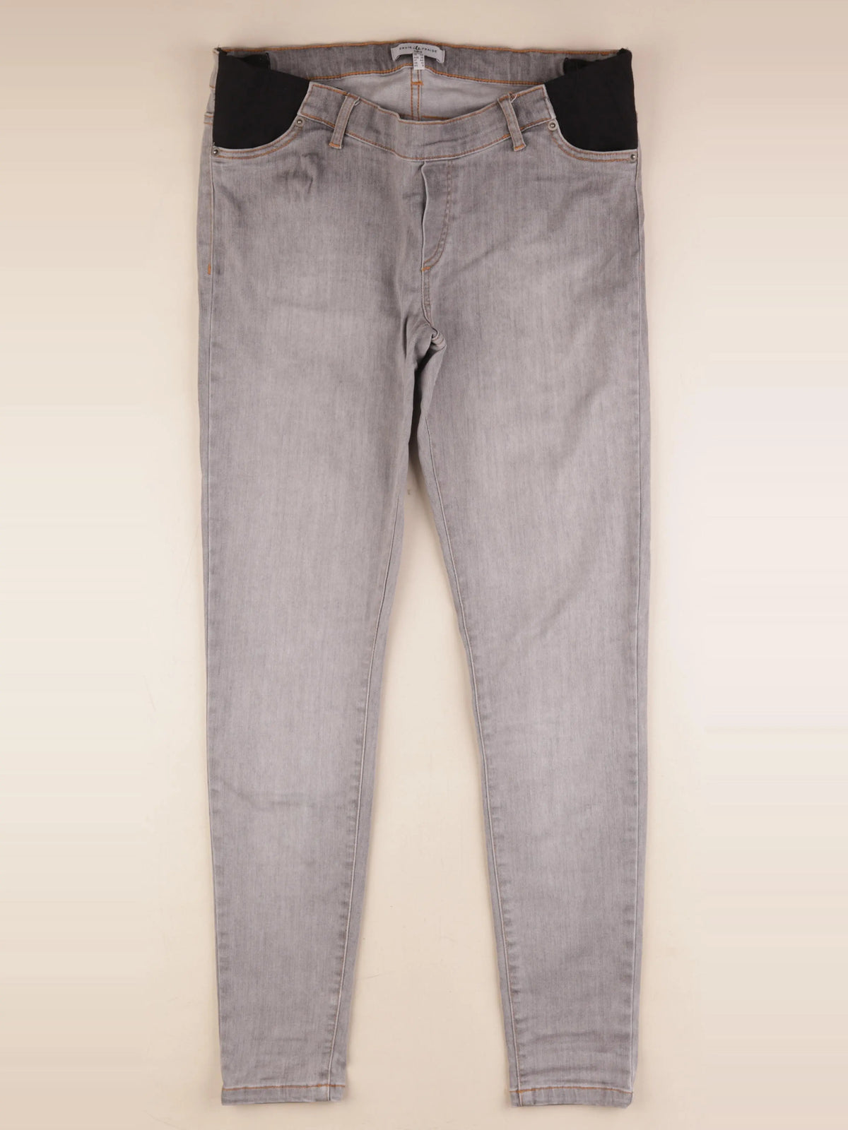 Envie de fraise - jean grossesse gris - 40