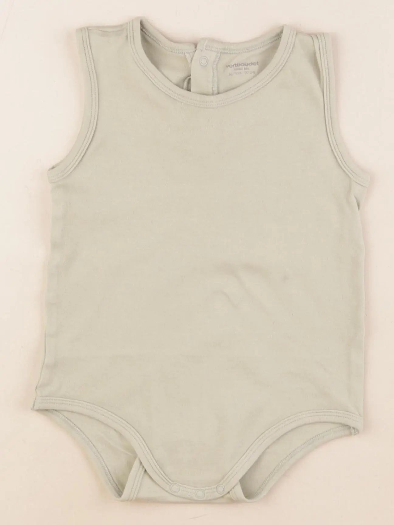Vertbaudet - body vert - 36 mois