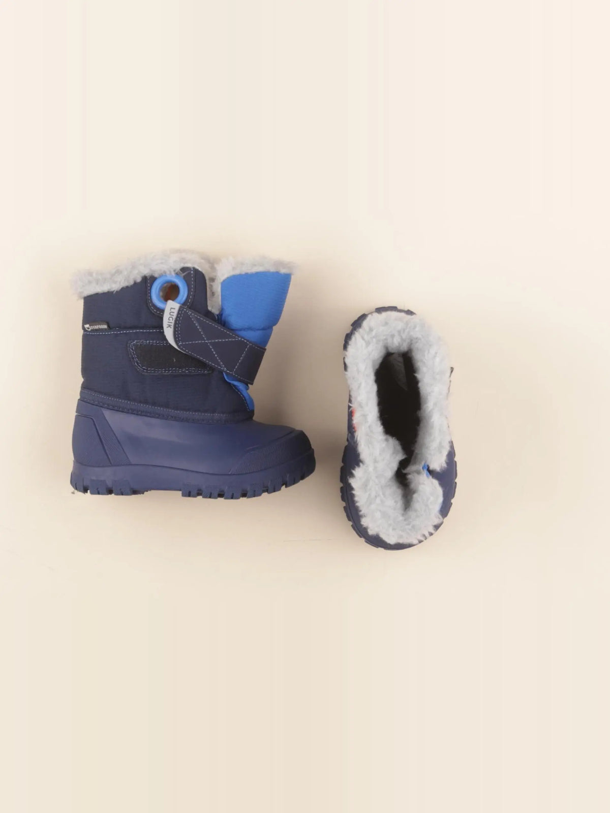 Decathlon ski - boots ski bleu - pointure 24/25