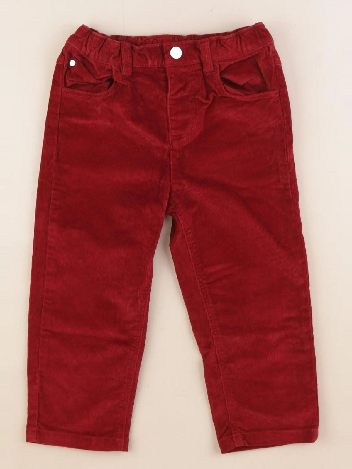Jacadi - pantalon rouge - 36 mois