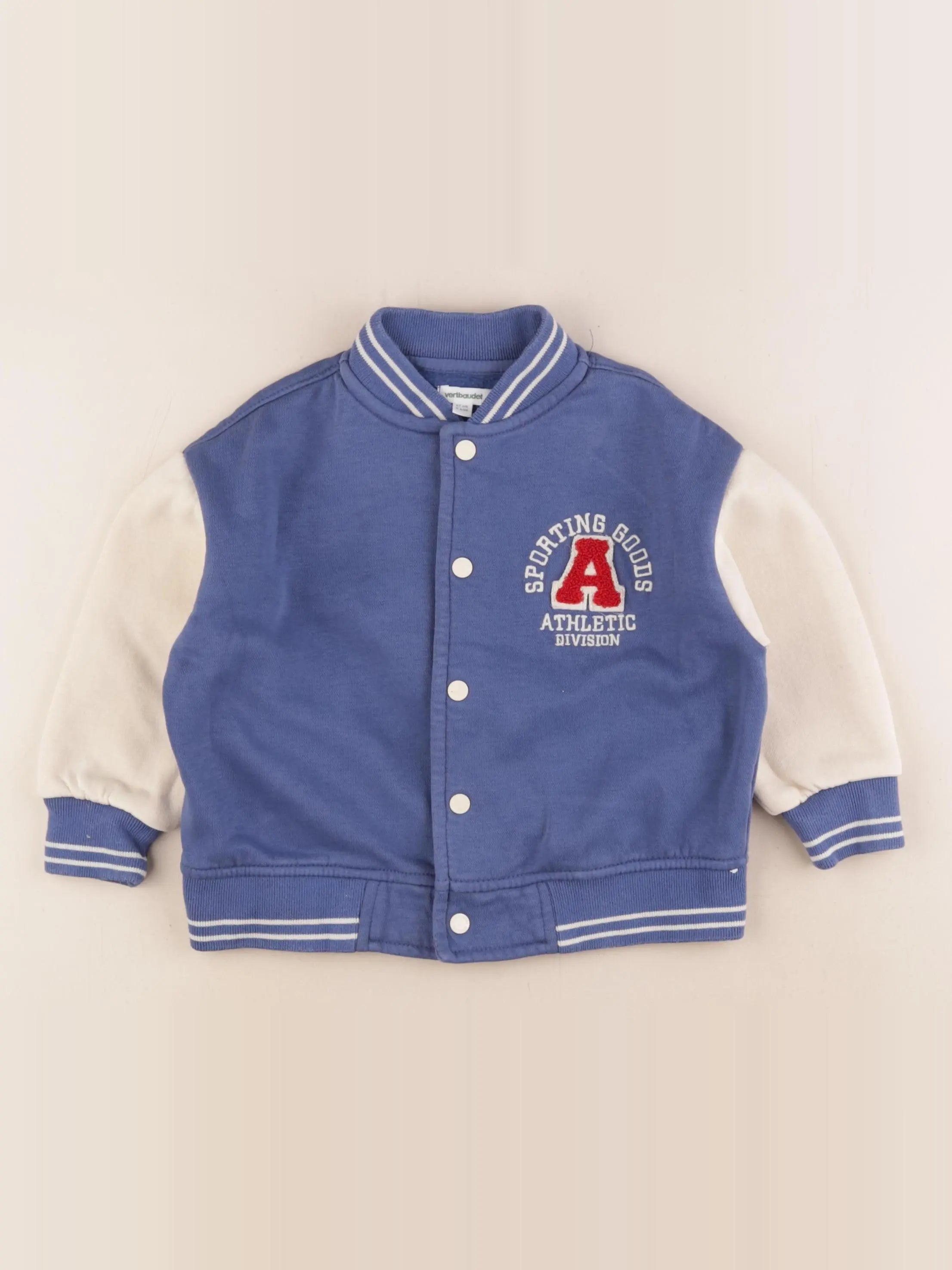 Vertbaudet - veste bleu - 3 ans