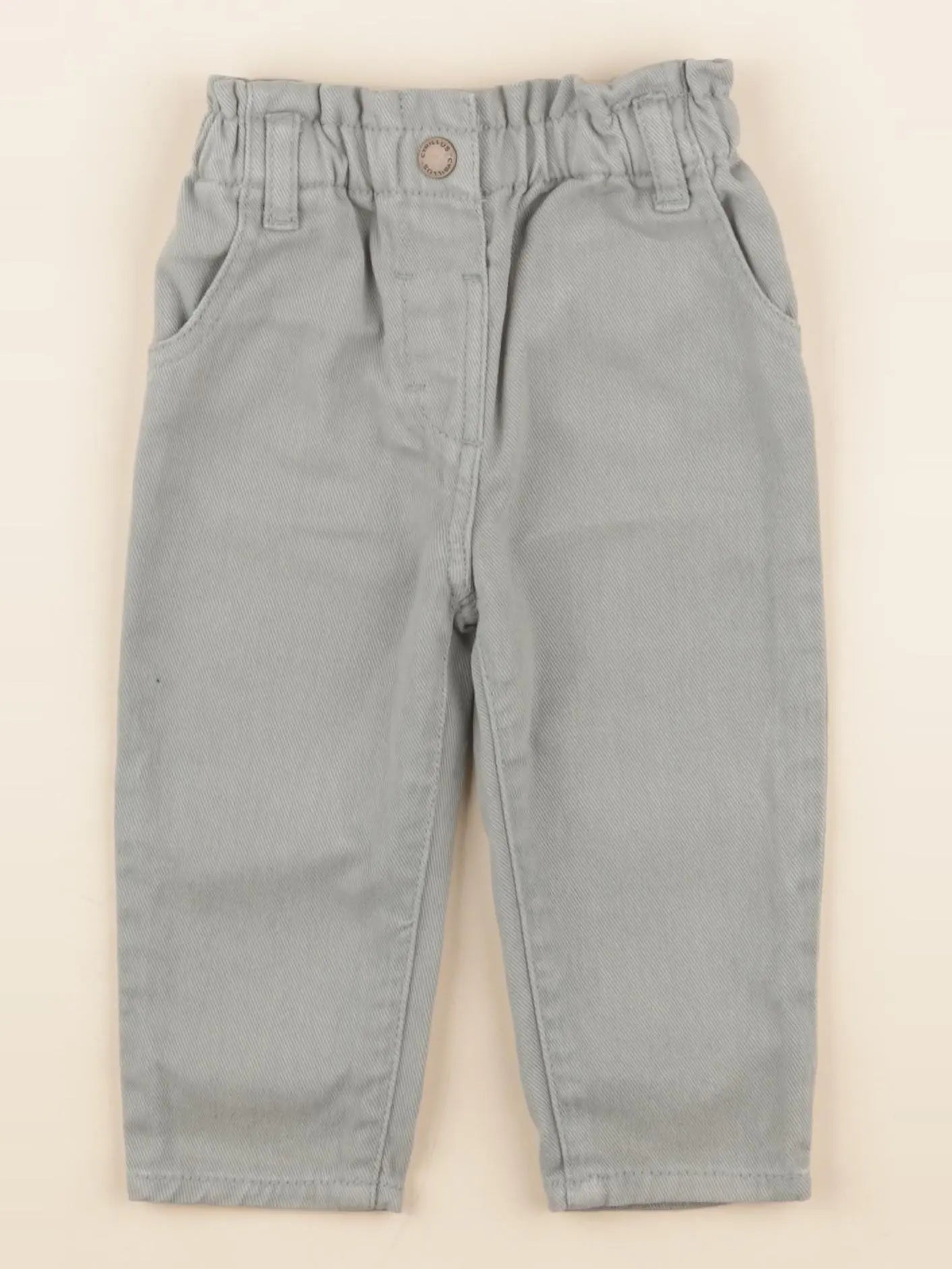 Cyrillus - pantalon vert - 12 mois