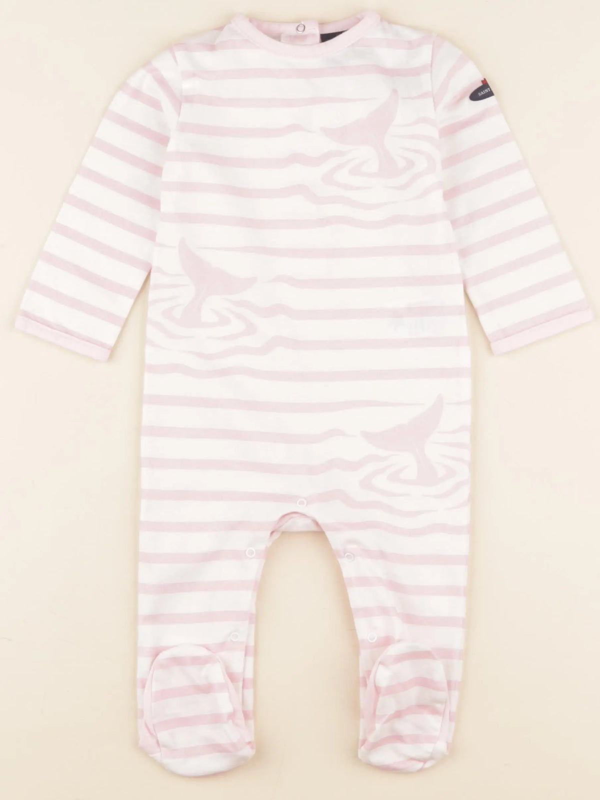 Saint James - pyjama coton rose - 12 mois