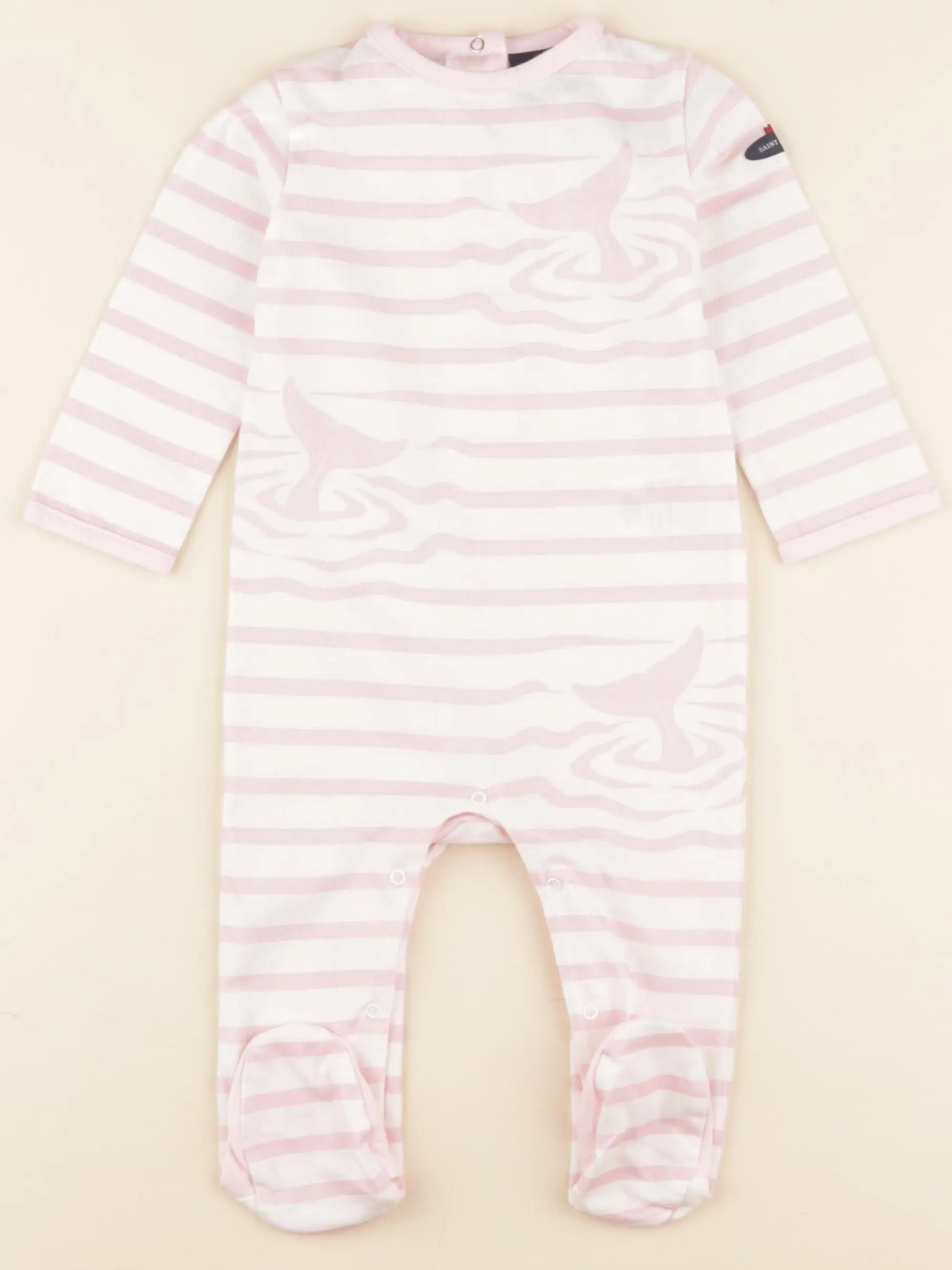 Saint James - pyjama coton rose - 12 mois