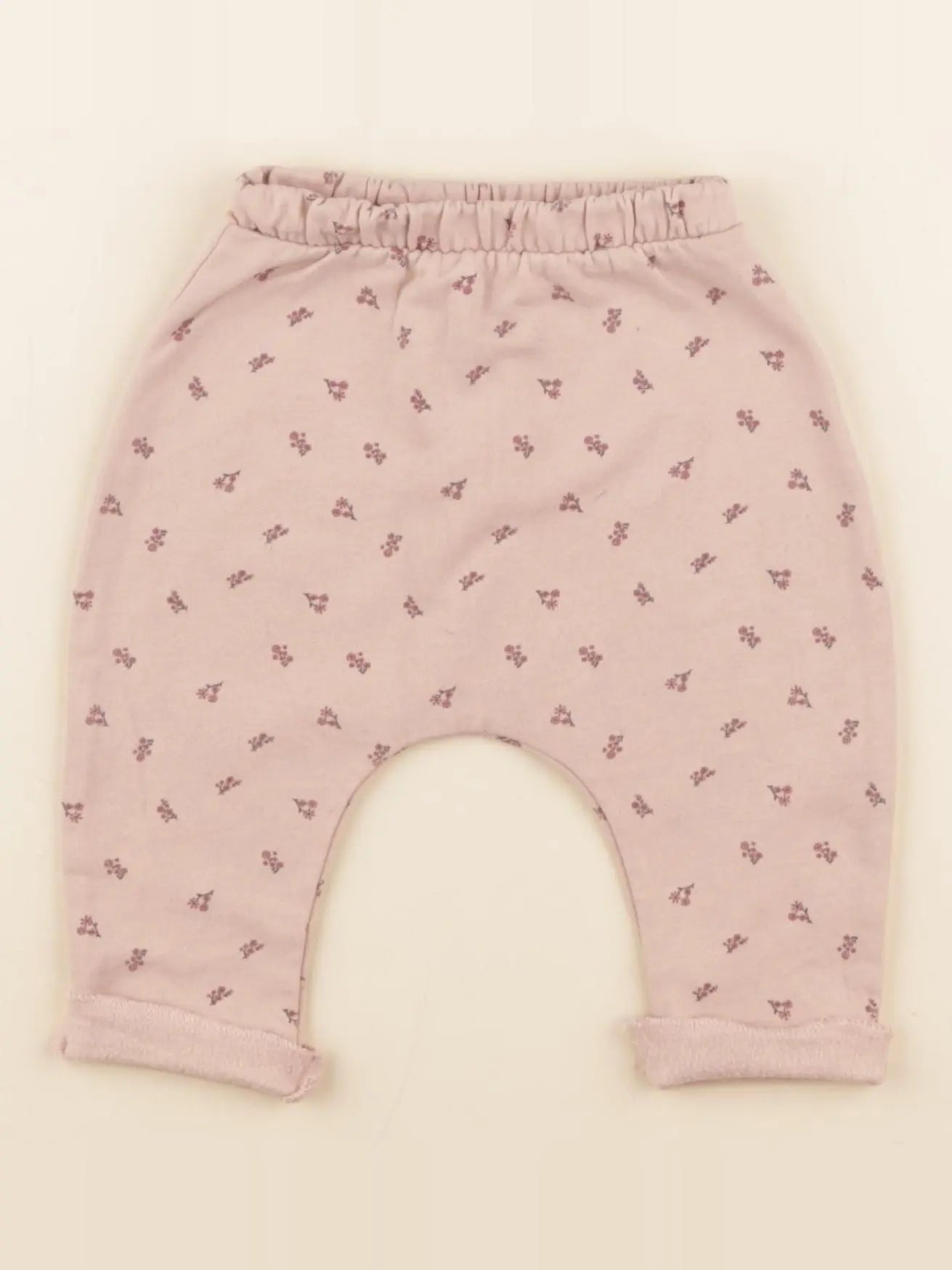Vertbaudet - sarouel rose - 1 mois