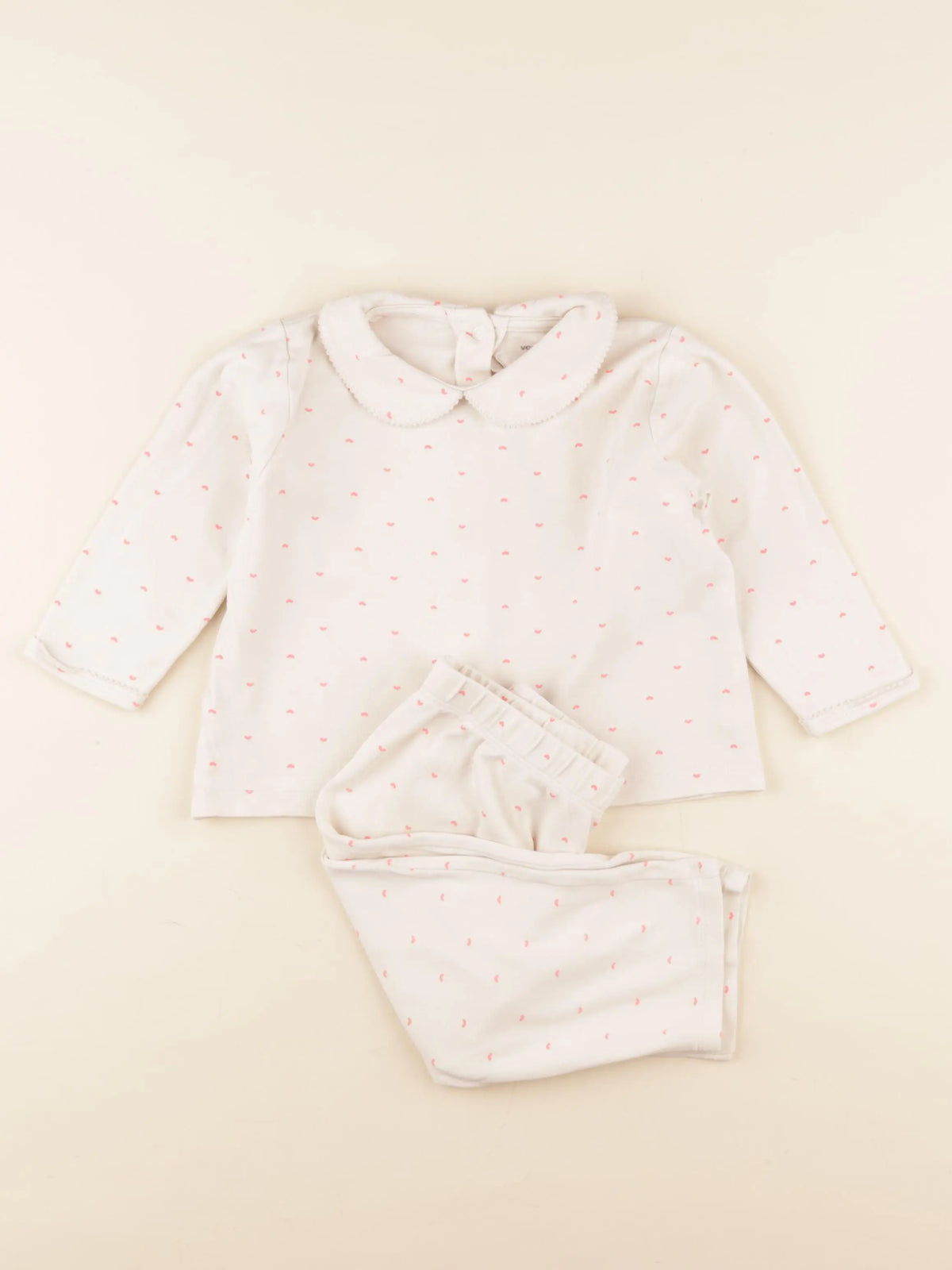 Vertbaudet - pyjama coton multicolore - 24 mois