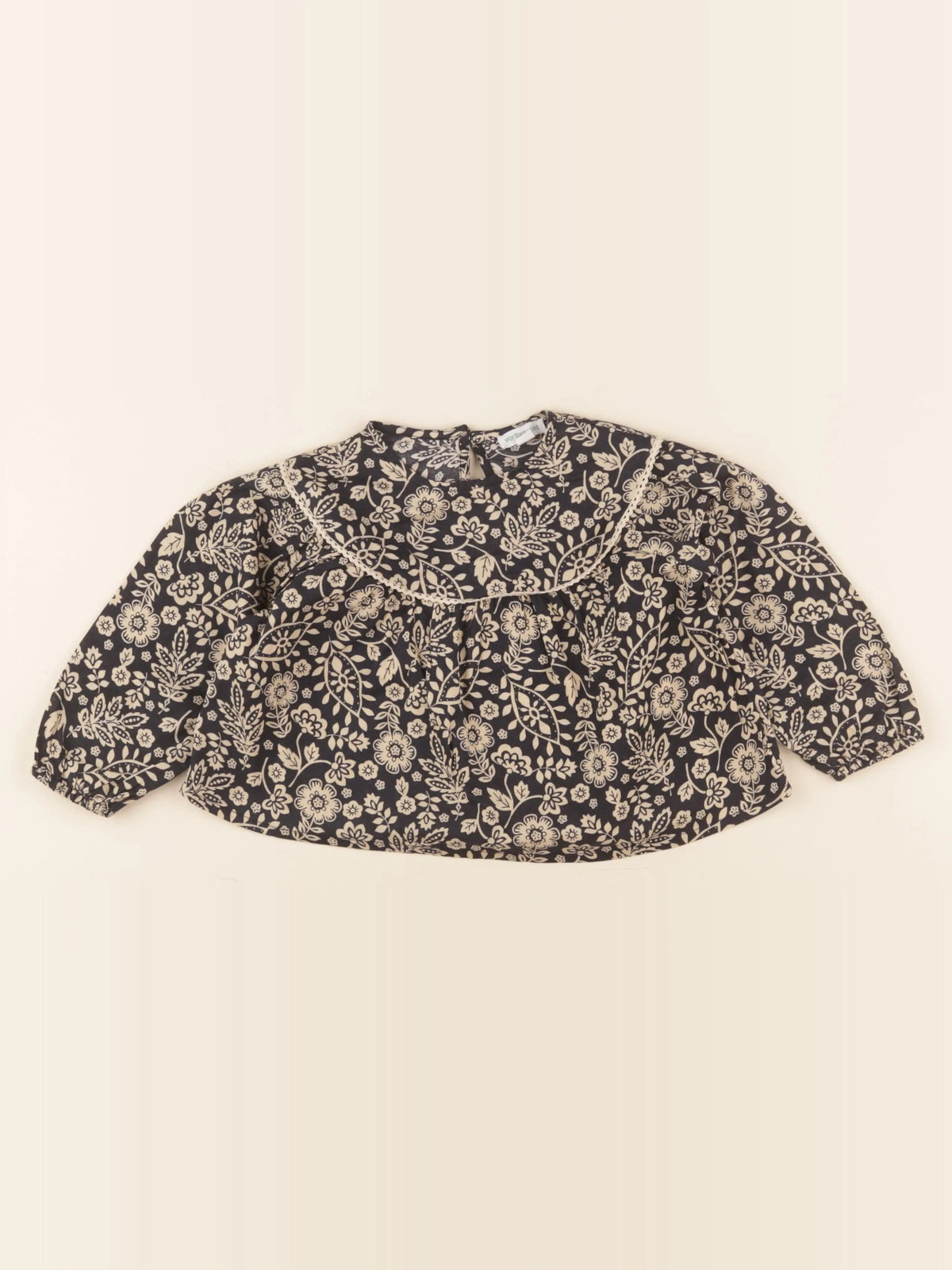 Vertbaudet - blouse noir - 2 ans
