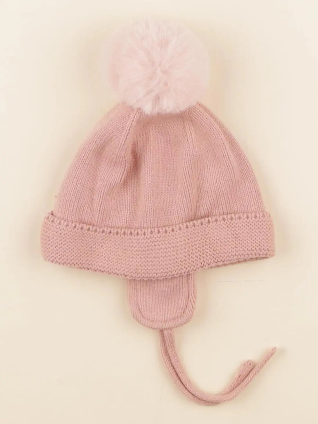 Vertbaudet - bonnet rose - 12/18 mois