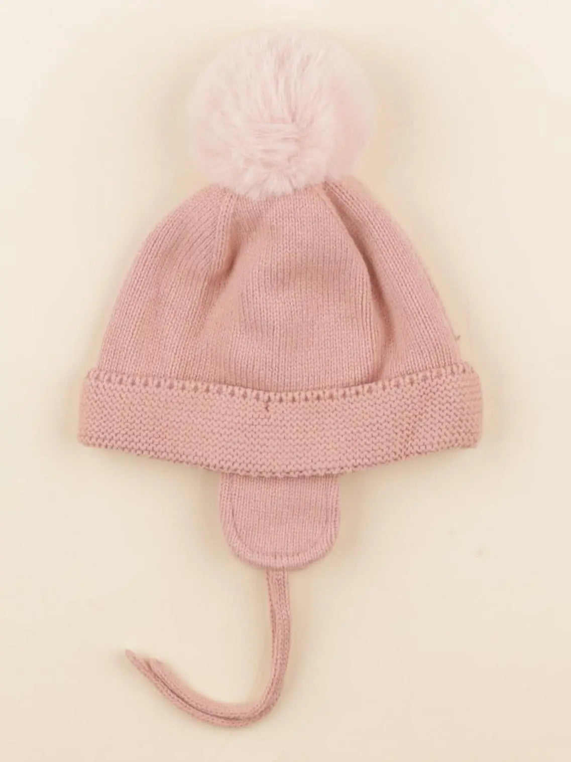 Vertbaudet - bonnet rose - 12/18 mois