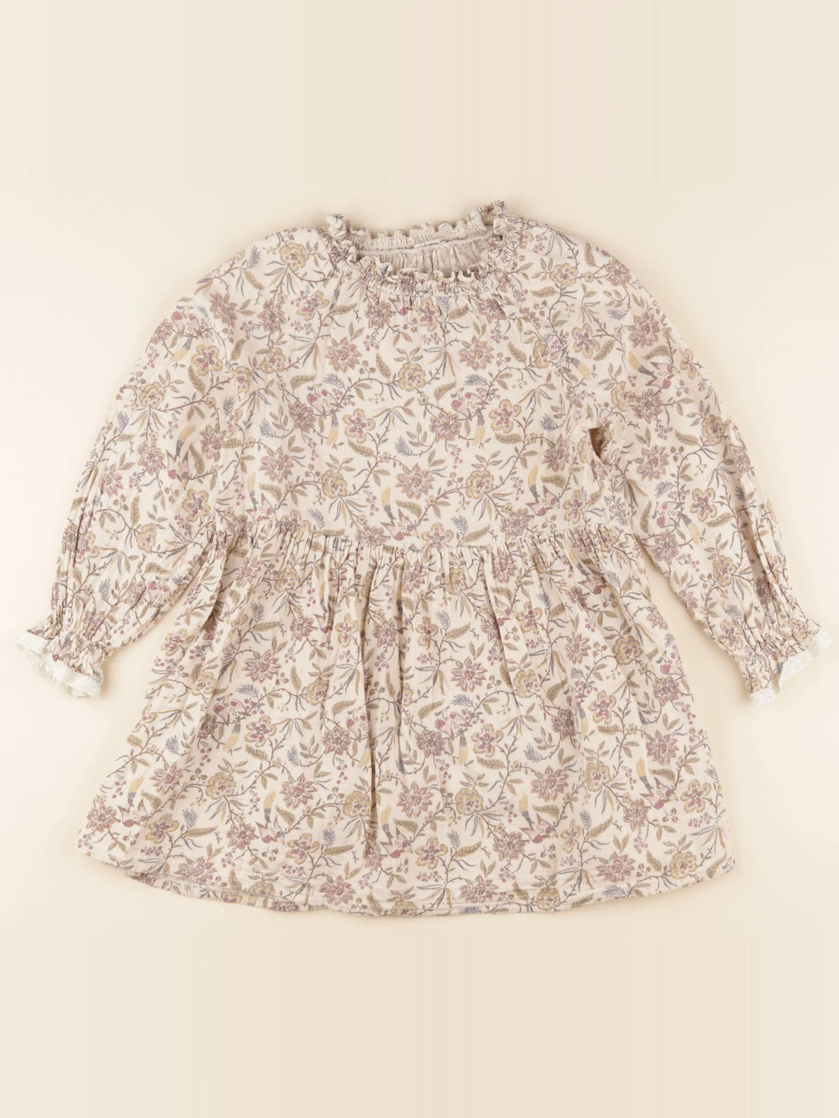 Vertbaudet - robe multicolore - 6 ans