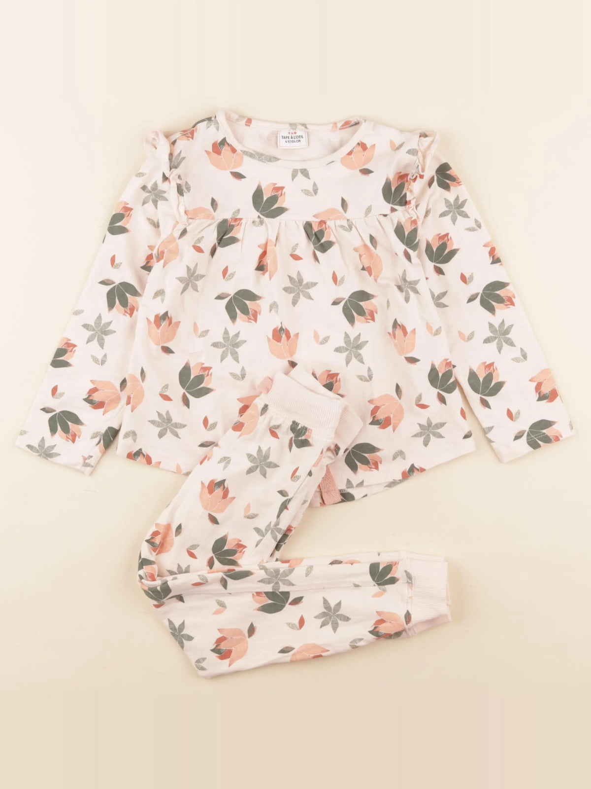 Tape à l'oeil - pyjama coton multicolore - 4 ans
