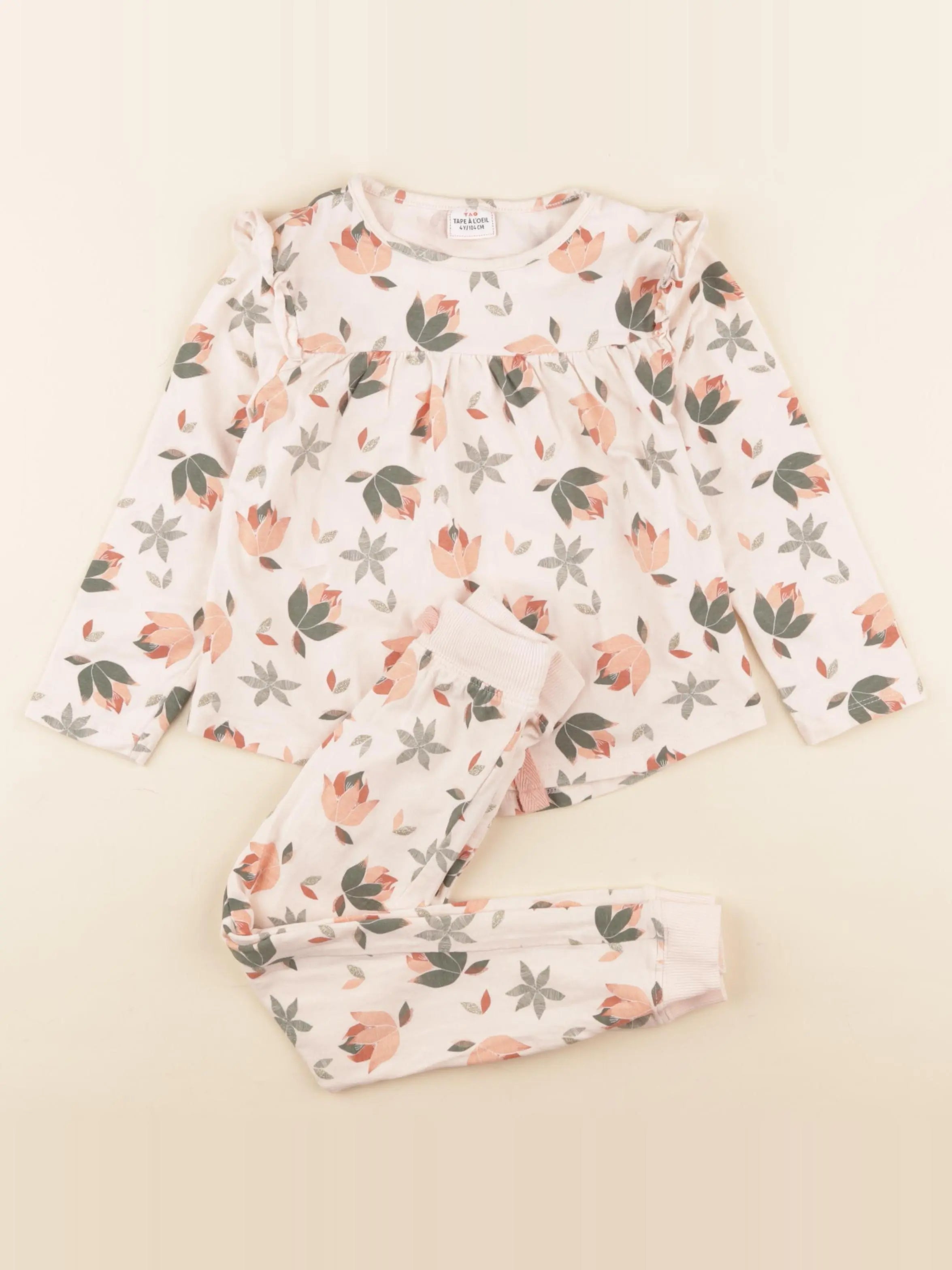 Tape à l'oeil - pyjama coton multicolore - 4 ans