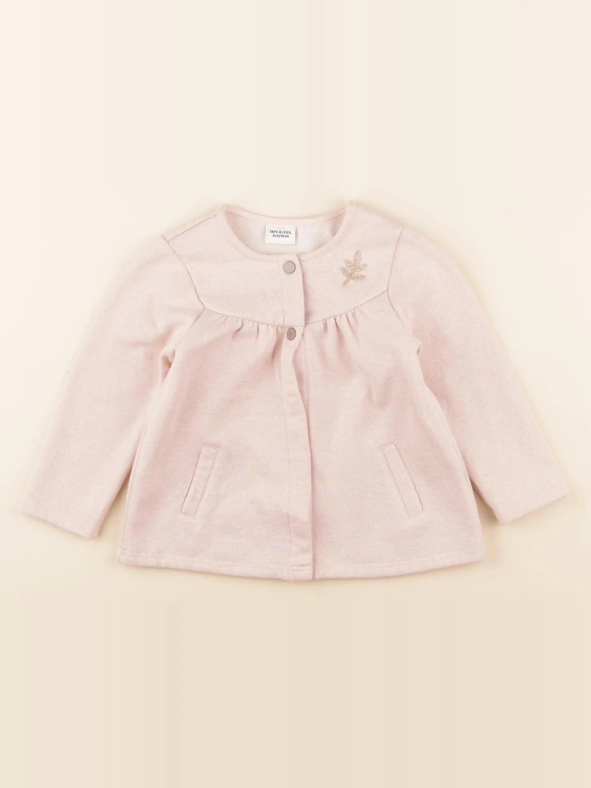 Tape à l'oeil - robe rose - 36 mois