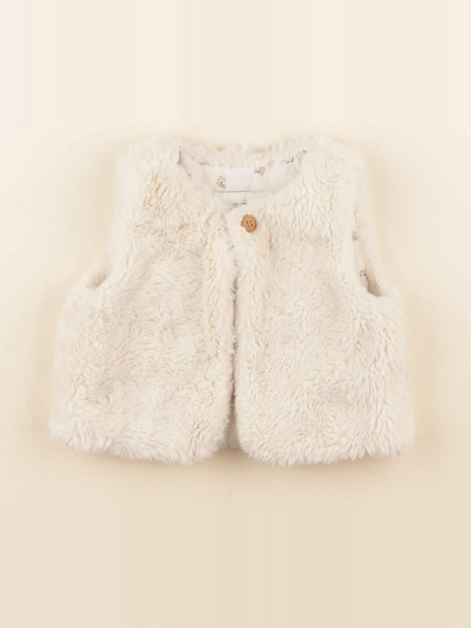 Cyrillus - gilet beige - 6 mois