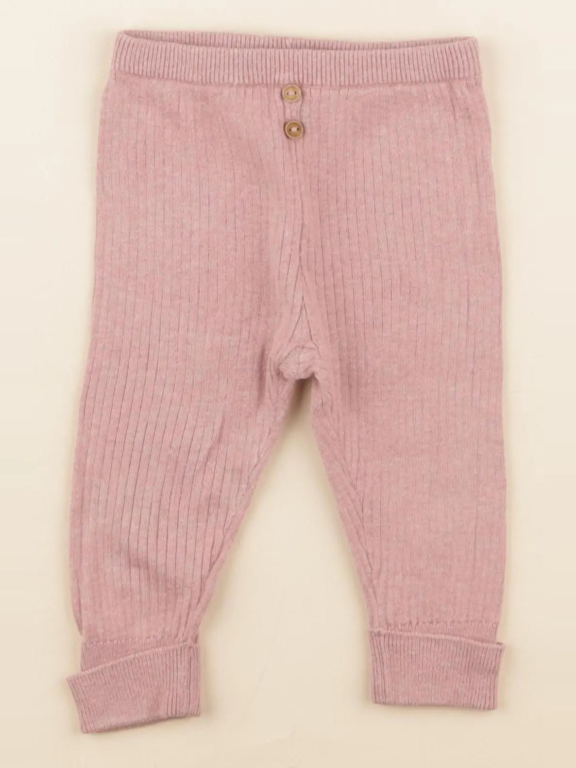 Zara - legging rose - 3/6 mois