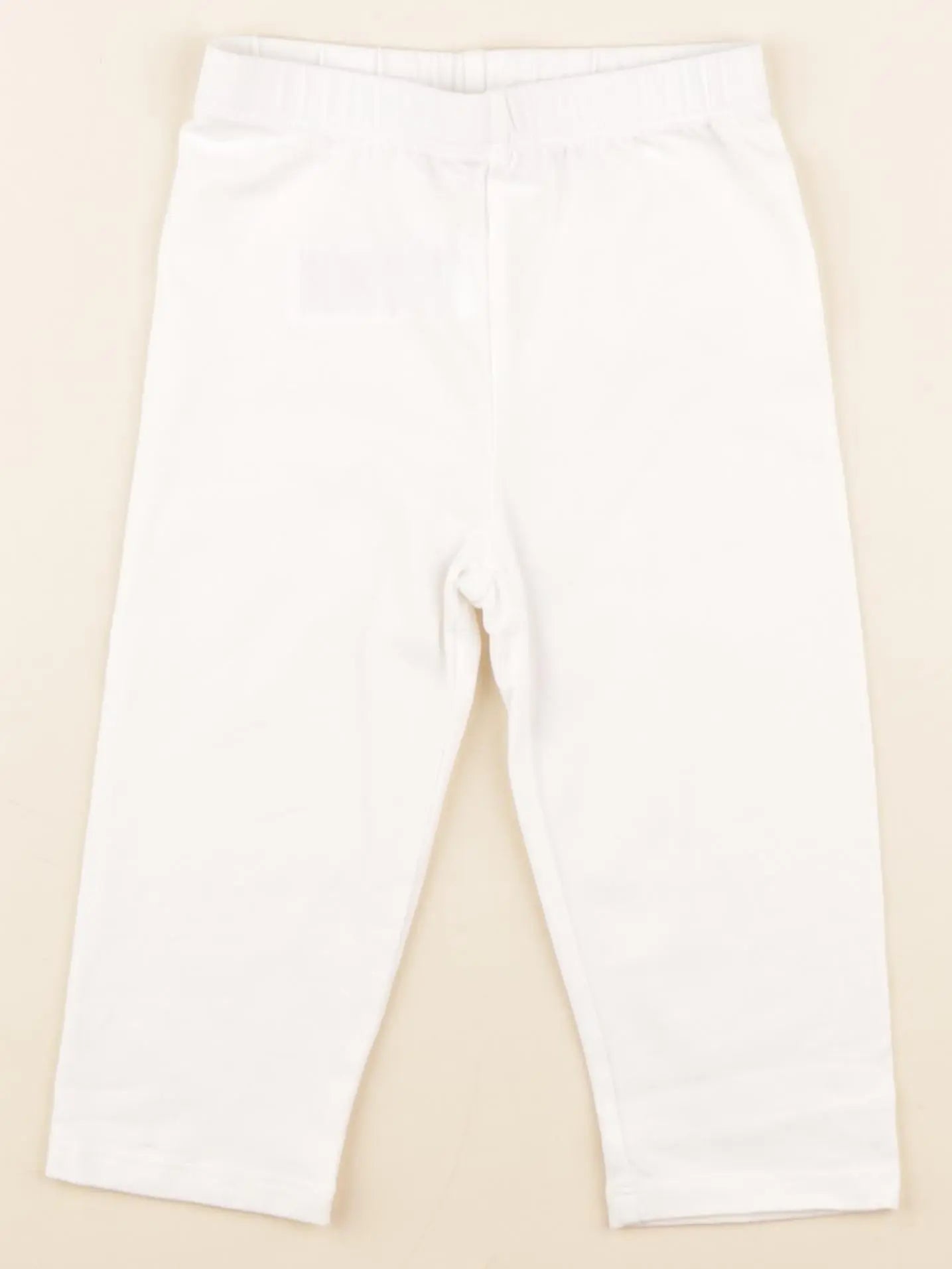 Vertbaudet - legging blanc - 5 ans
