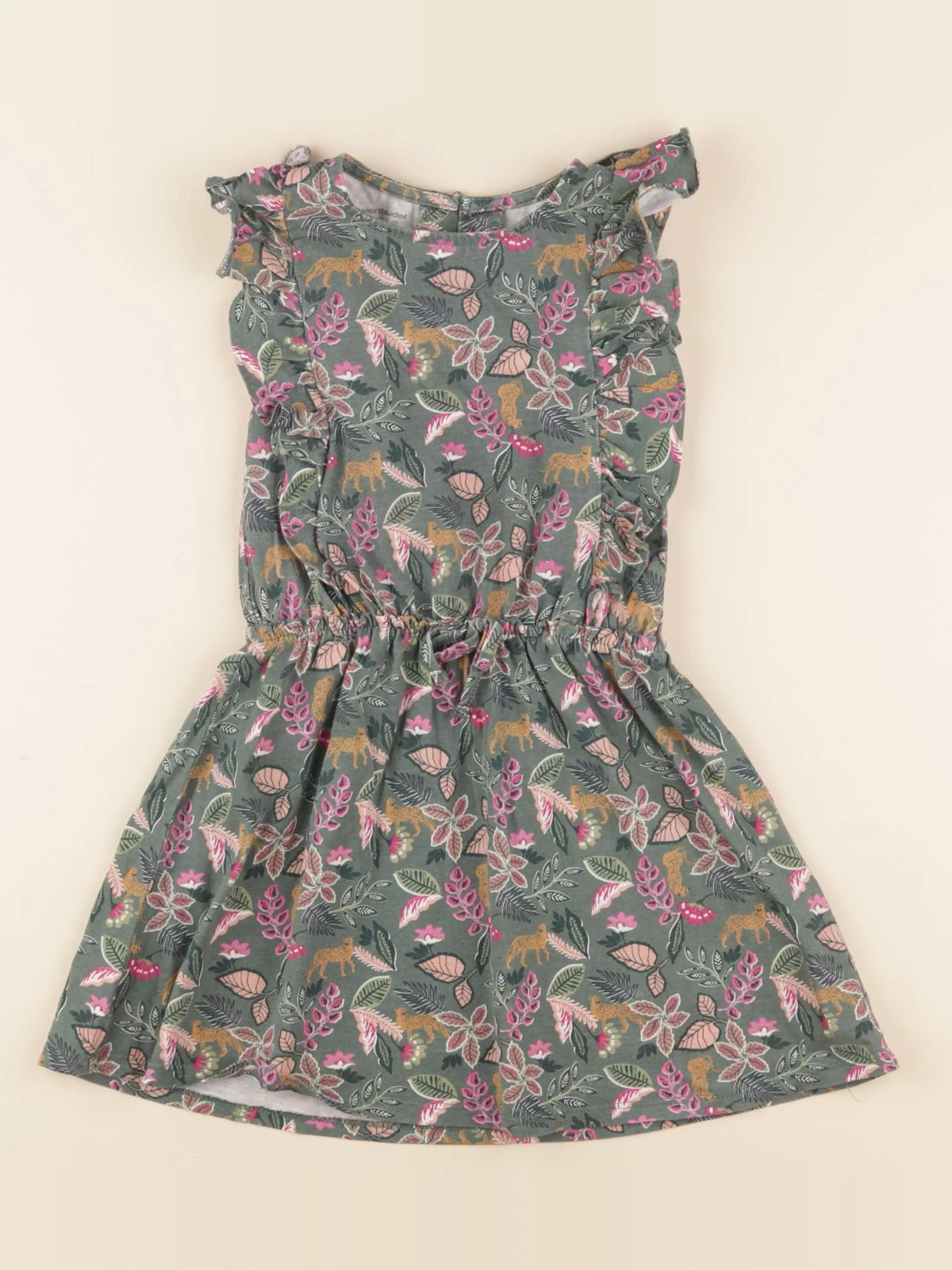 Vertbaudet - robe multicolore - 5 ans