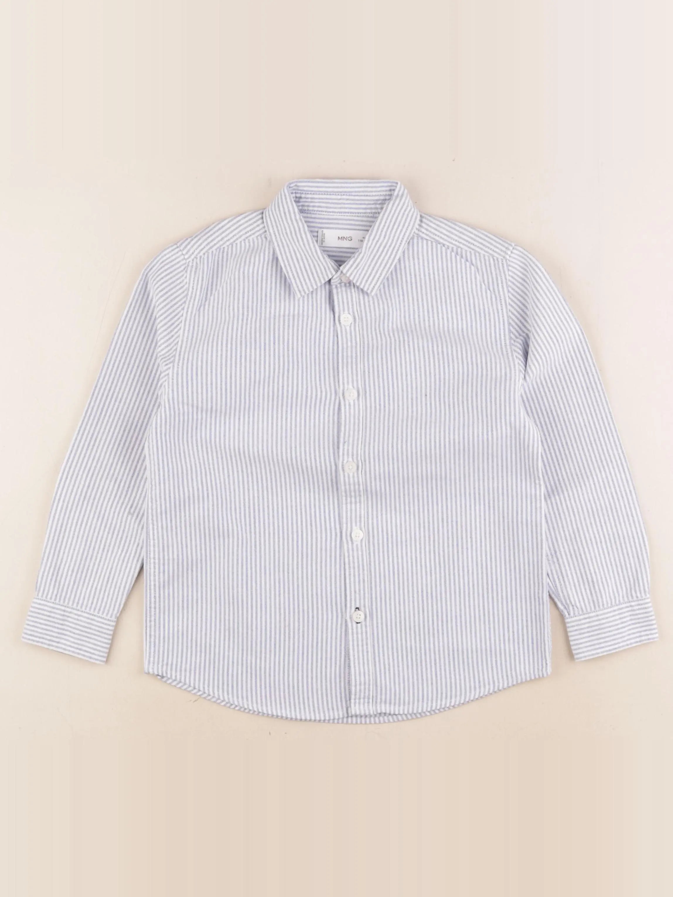 Mango - chemise bleu - 6 ans