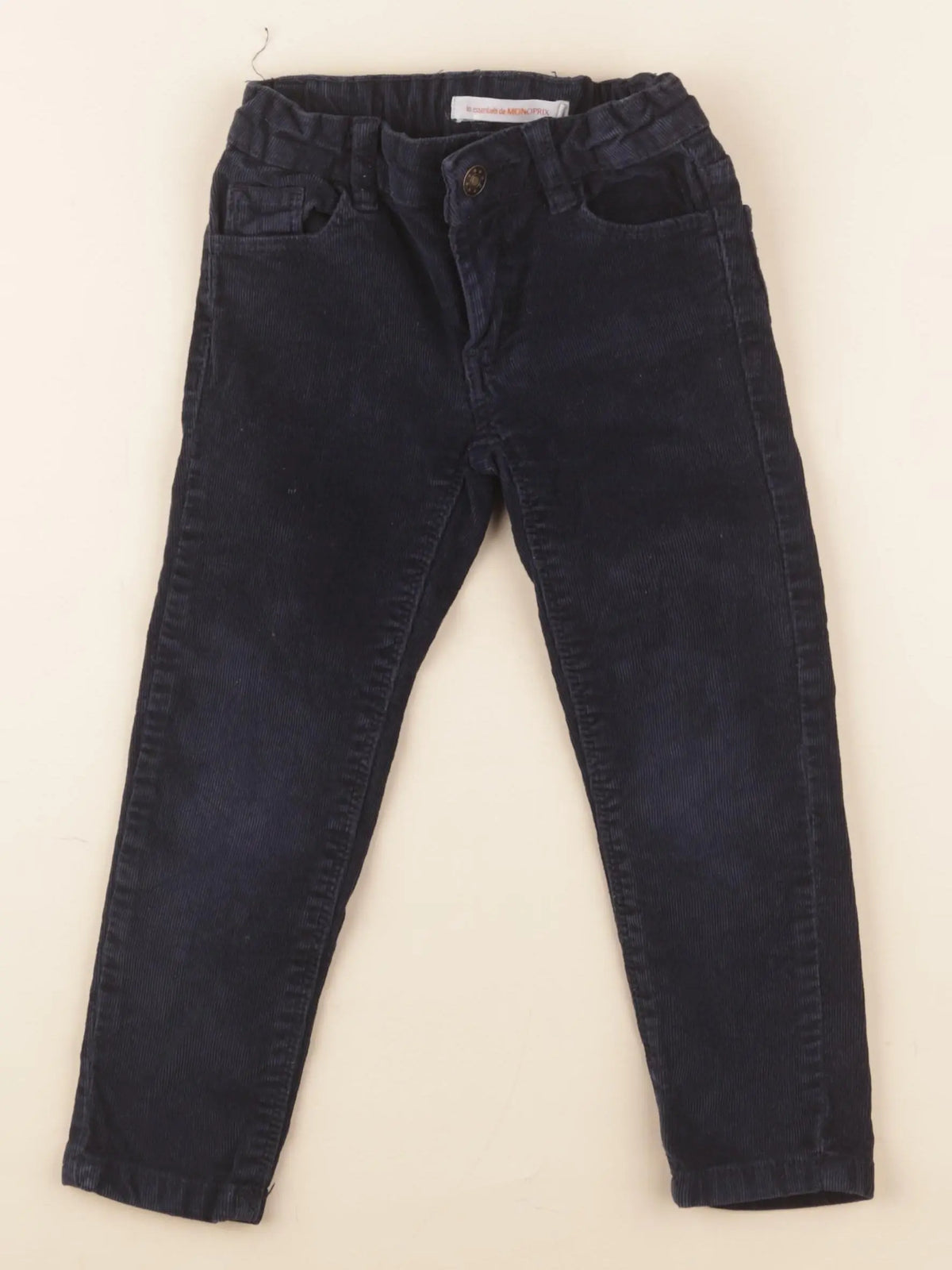 Monoprix - pantalon bleu - 3 ans