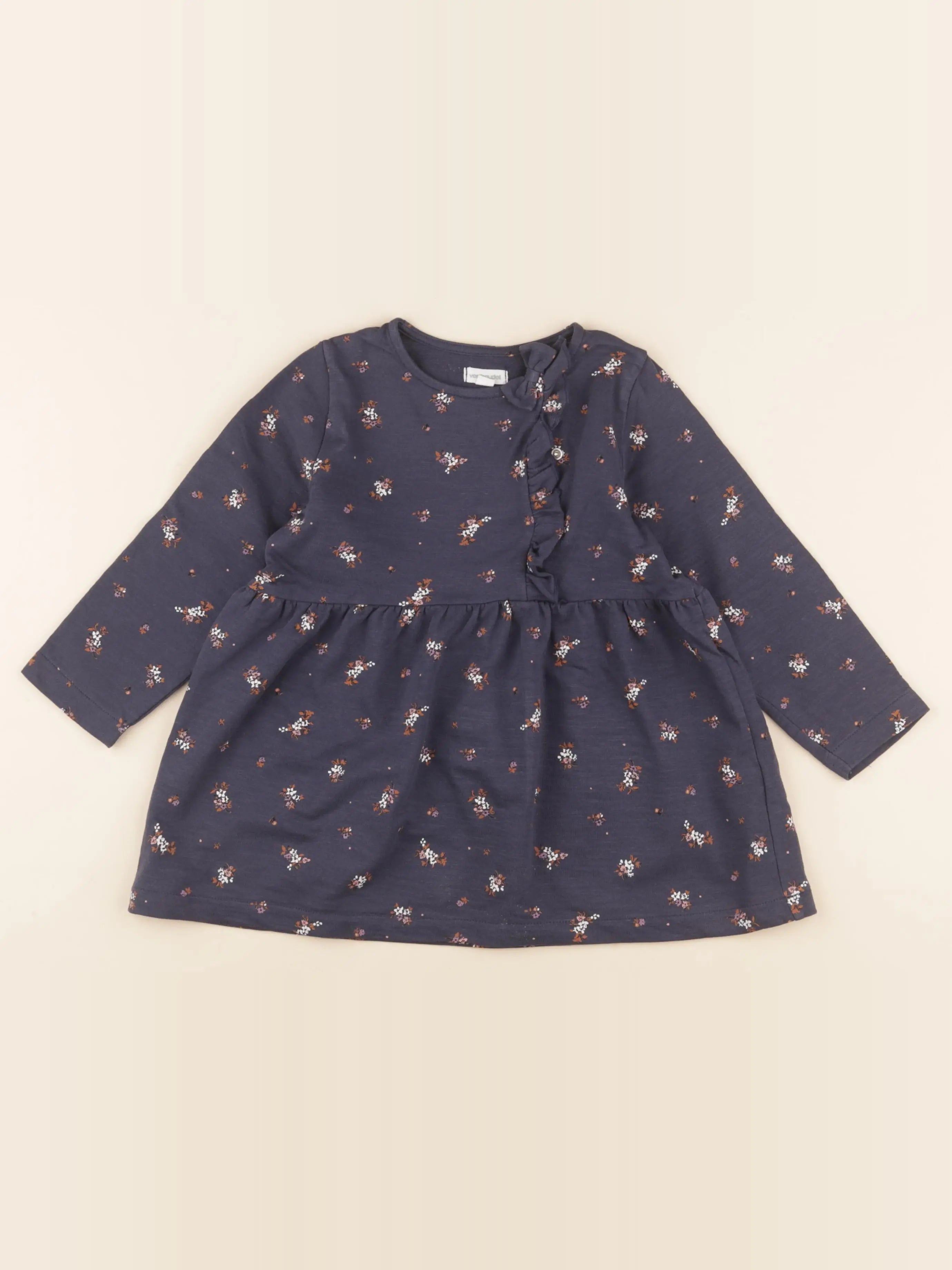 Vertbaudet - robe bleu - 3 ans