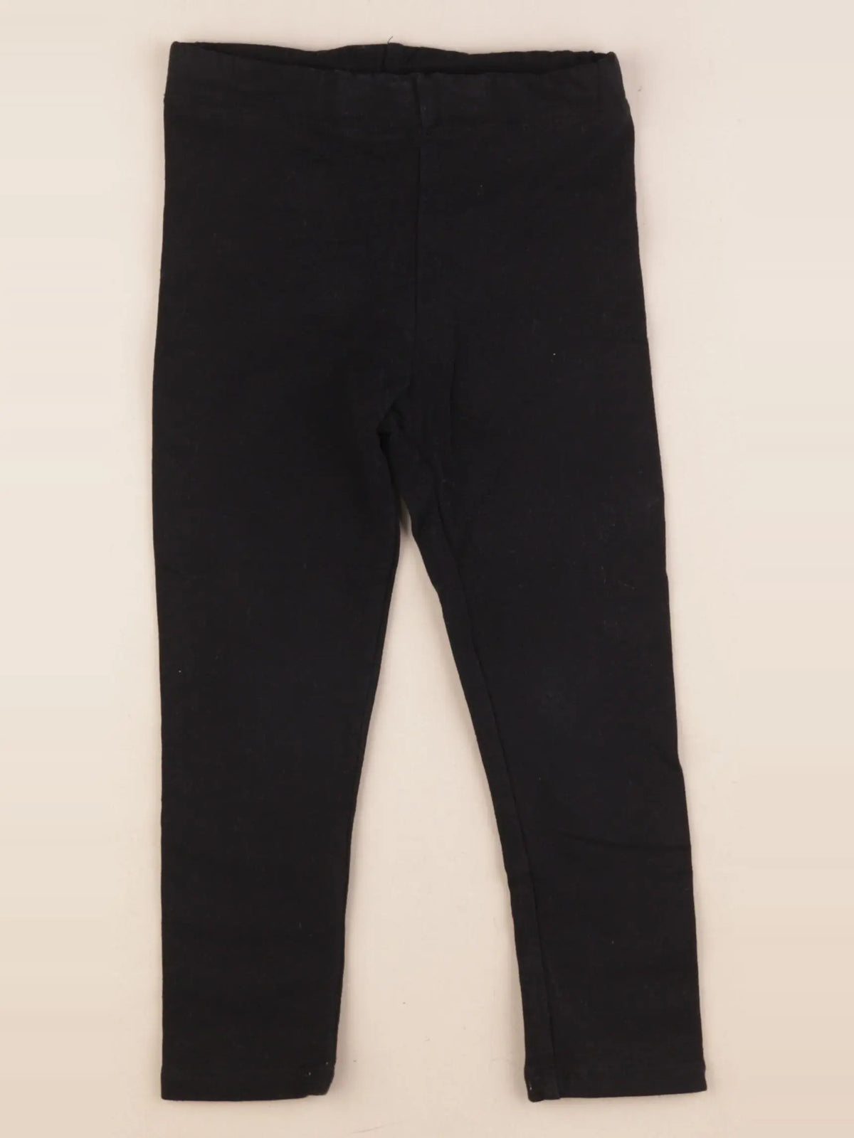 H&M - legging noir - 3/4 ans