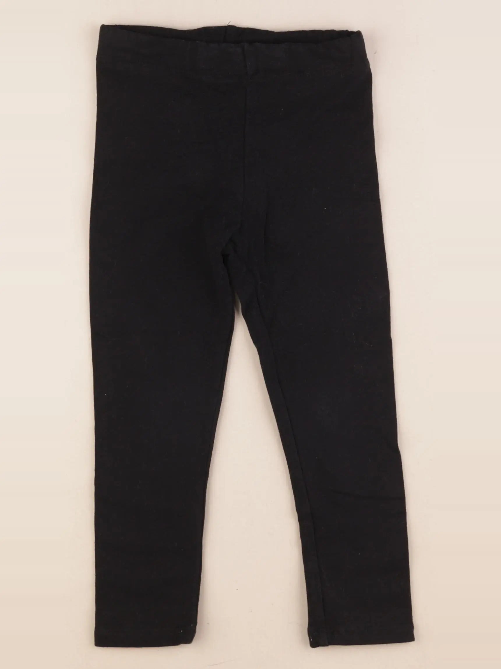 H&M - legging noir - 3/4 ans