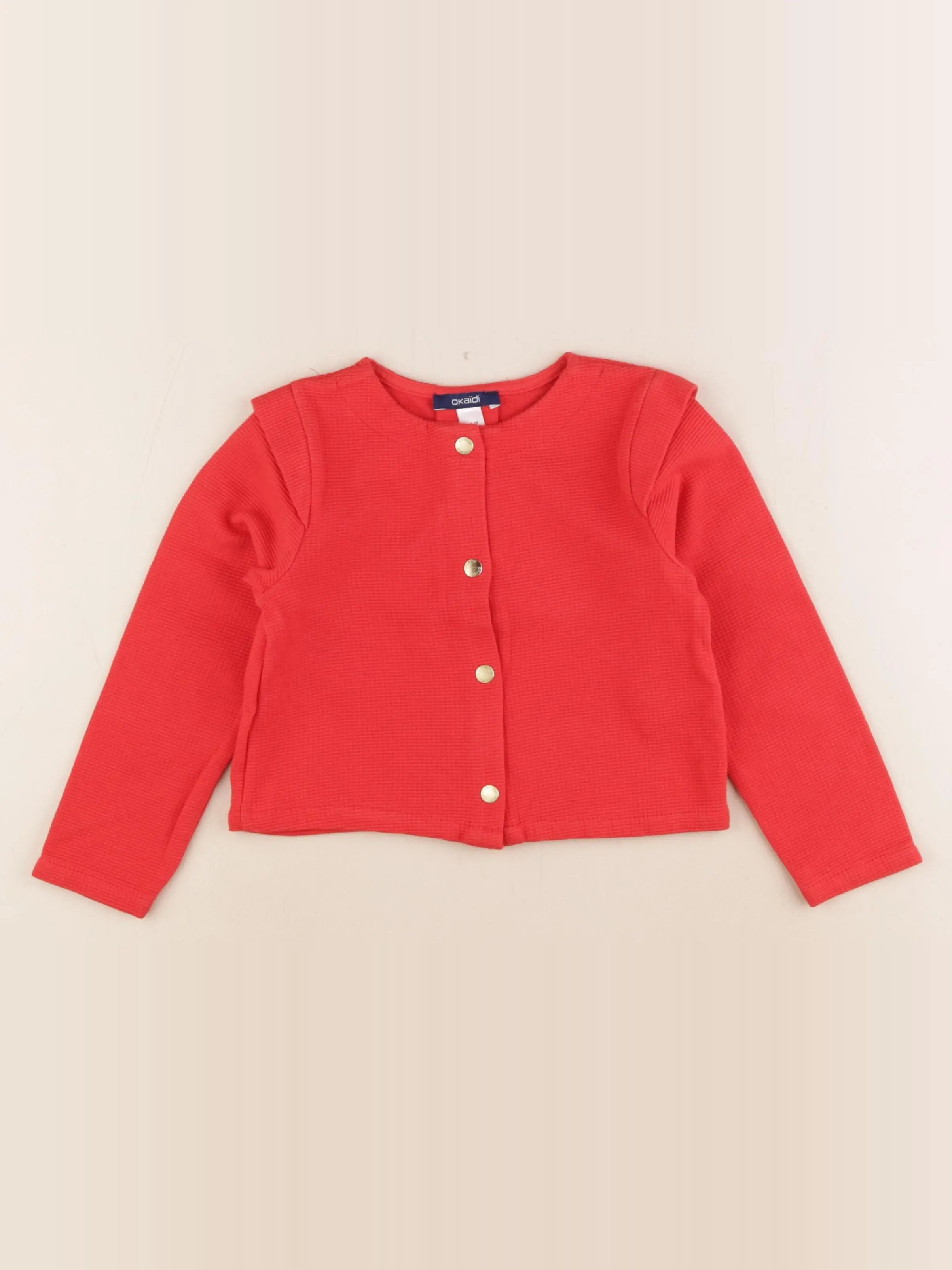 Okaidi - sweat rouge - 3 ans