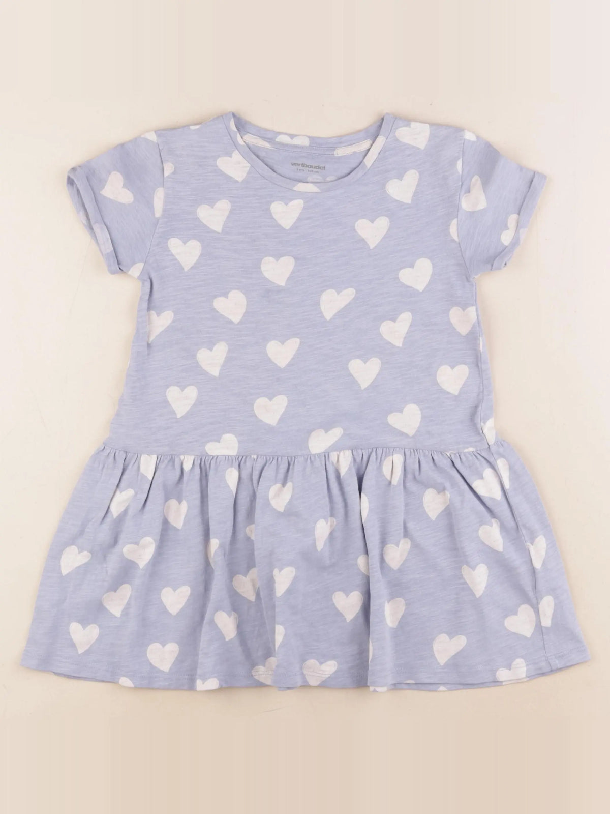 Vertbaudet - robe bleu - 4 ans