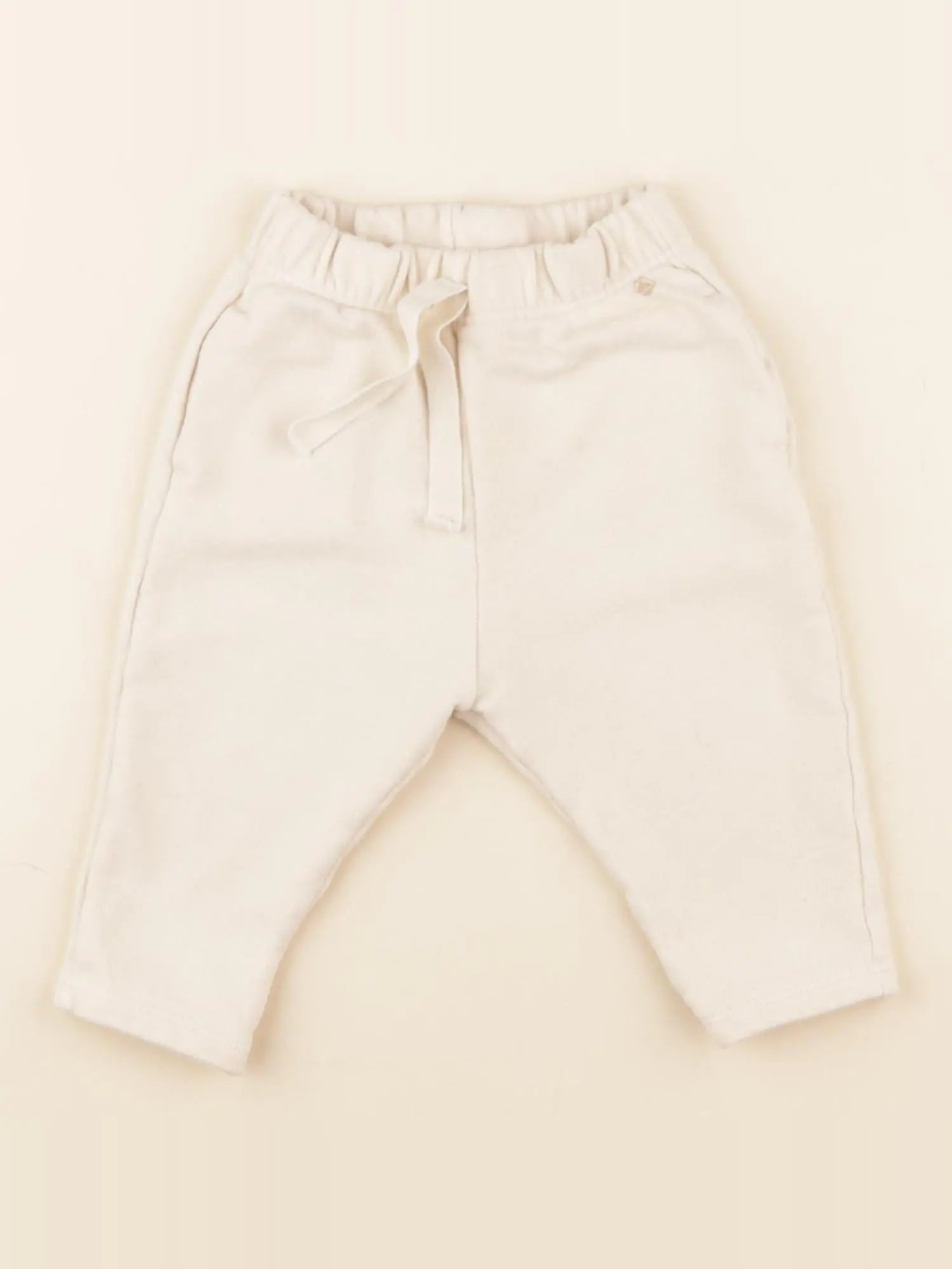 Petit Bateau - jogging beige - 6 mois