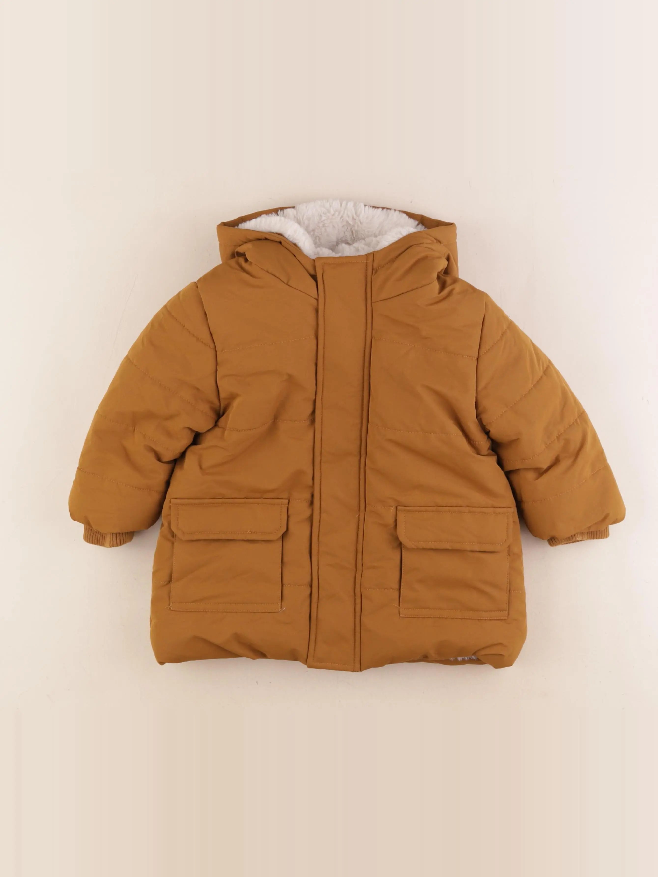 Boutchou - parka marron - 24 mois