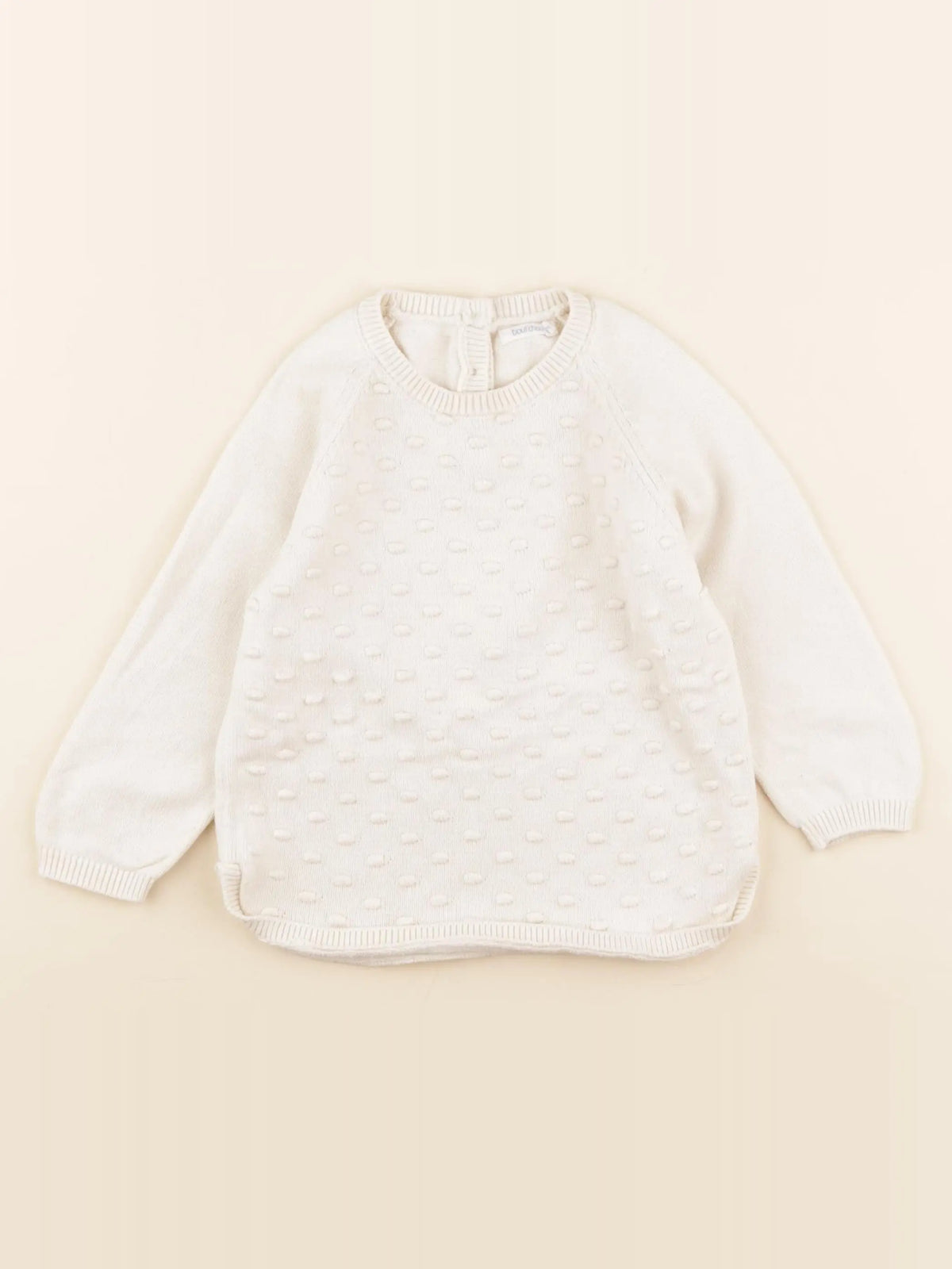 Boutchou - pull beige - 24 mois