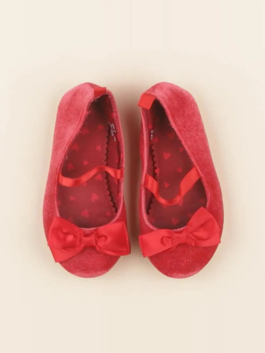 H&M - chaussons rouge - pointure 24