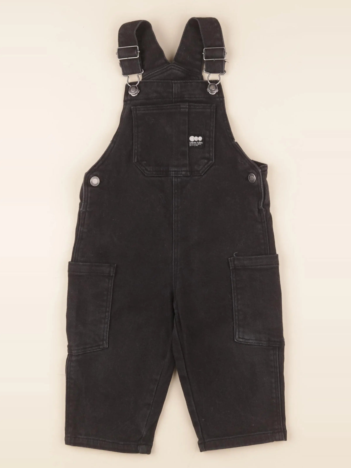 Zara - salopette noir - 18 mois