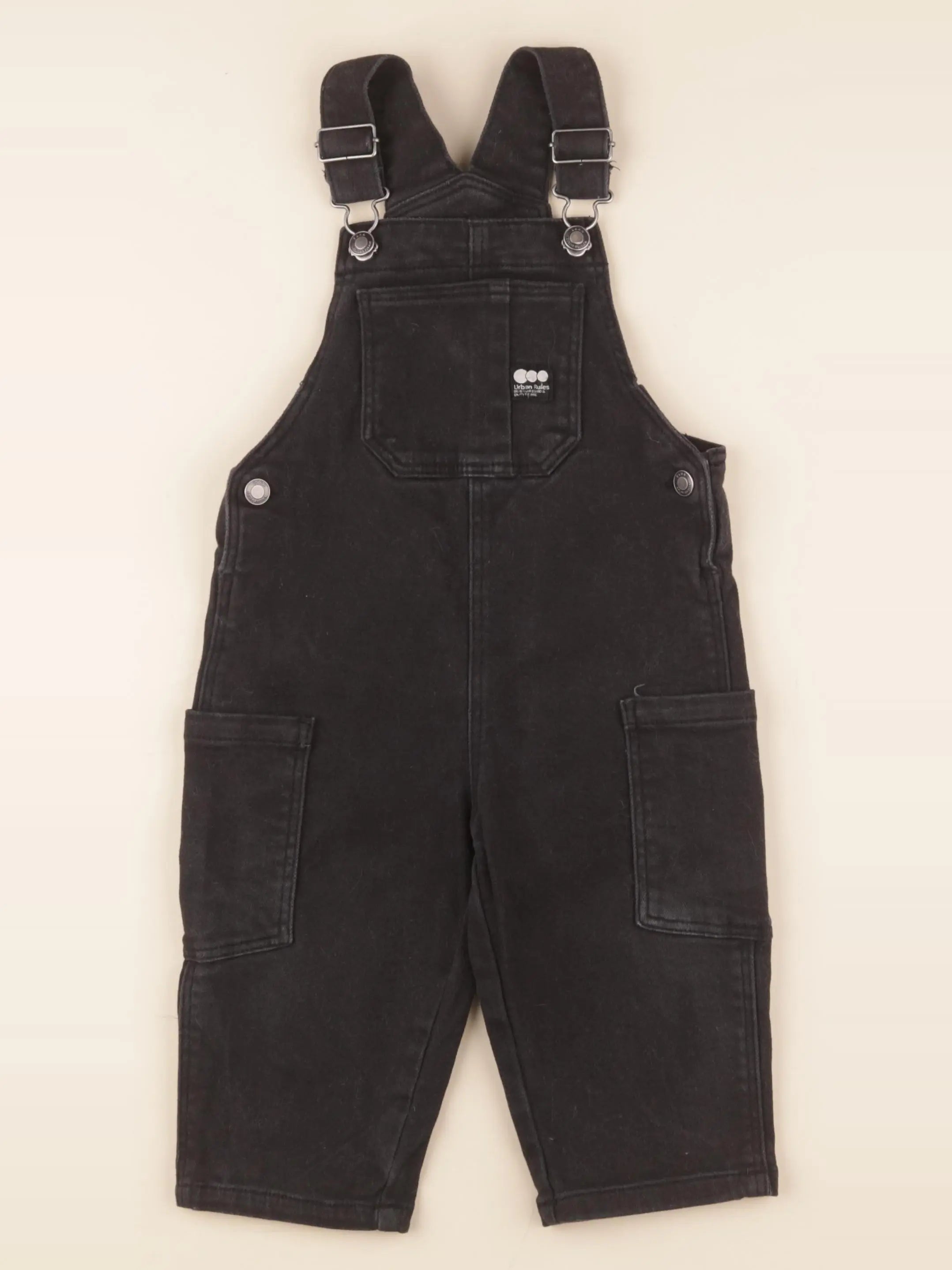 Zara - salopette noir - 18 mois