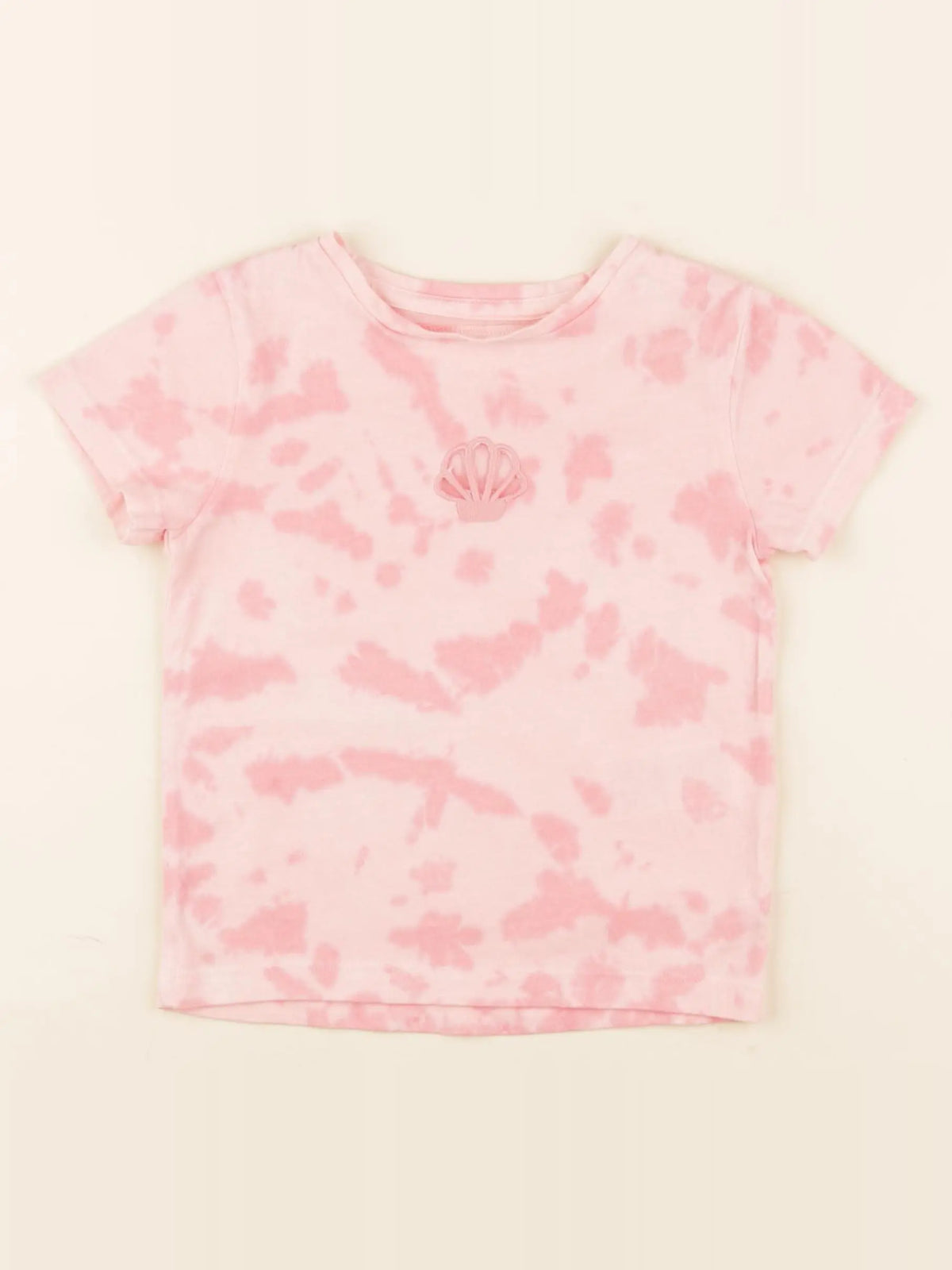 Vertbaudet - tee-shirt rose - 4 ans