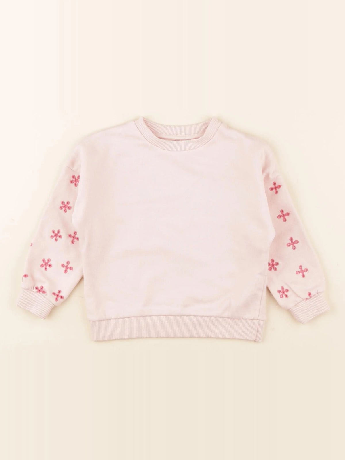 Vertbaudet - sweat rose - 3 ans