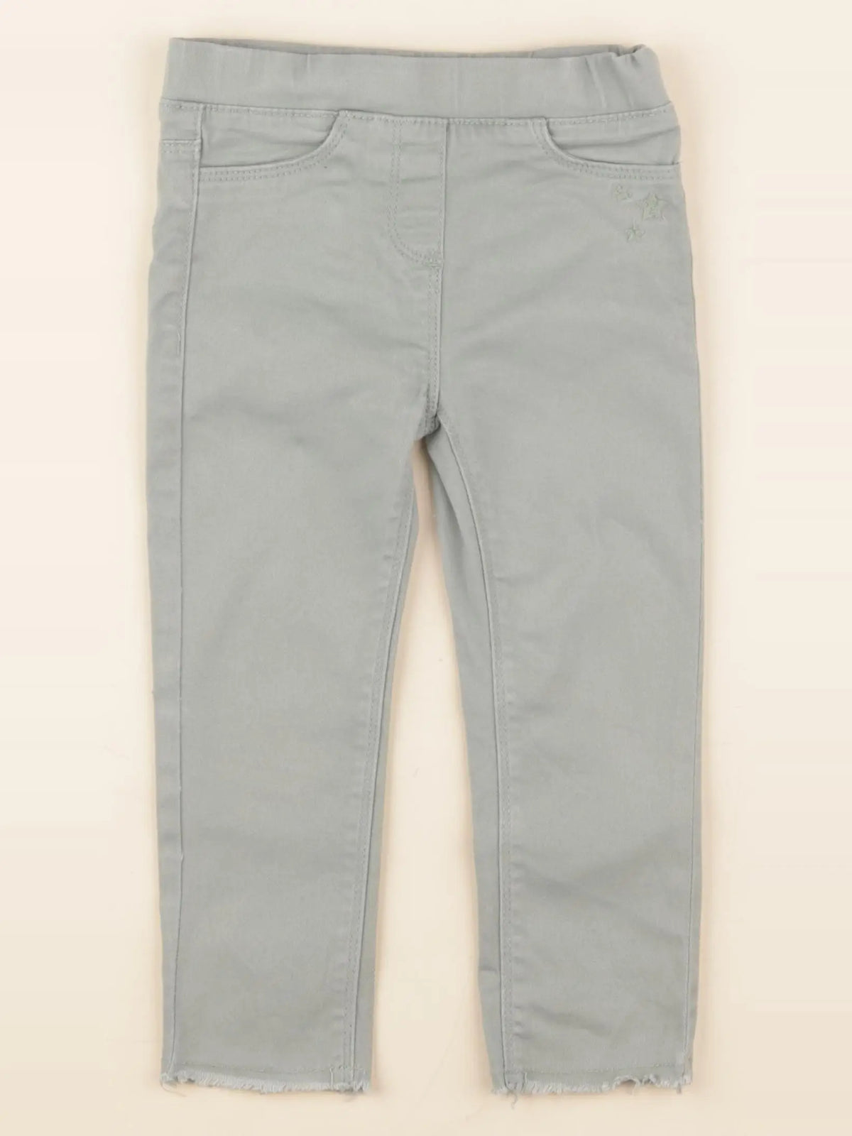 Vertbaudet - jegging vert - 3 ans