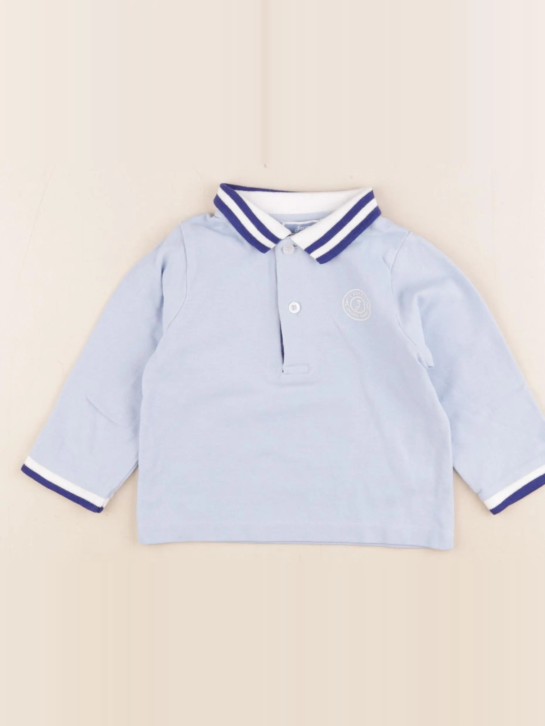 Jacadi - polo bleu - 18 mois