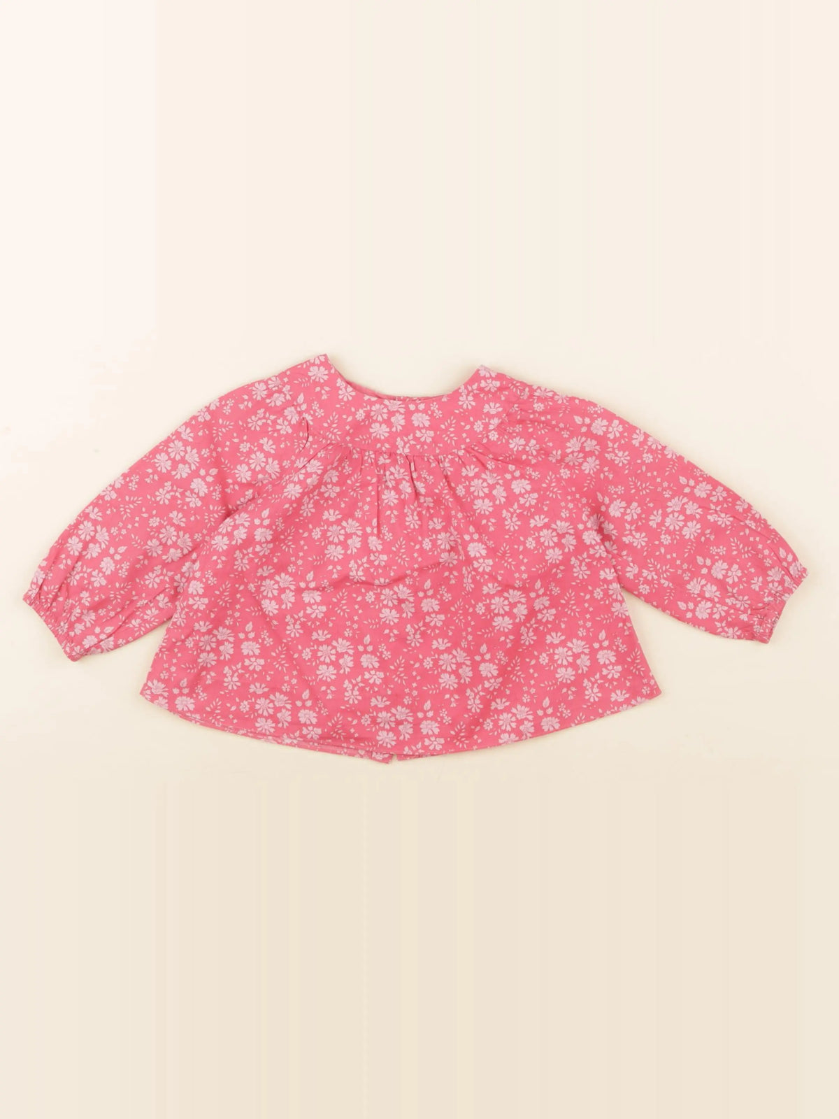 Jacadi - blouse liberty multicolore - 6 mois