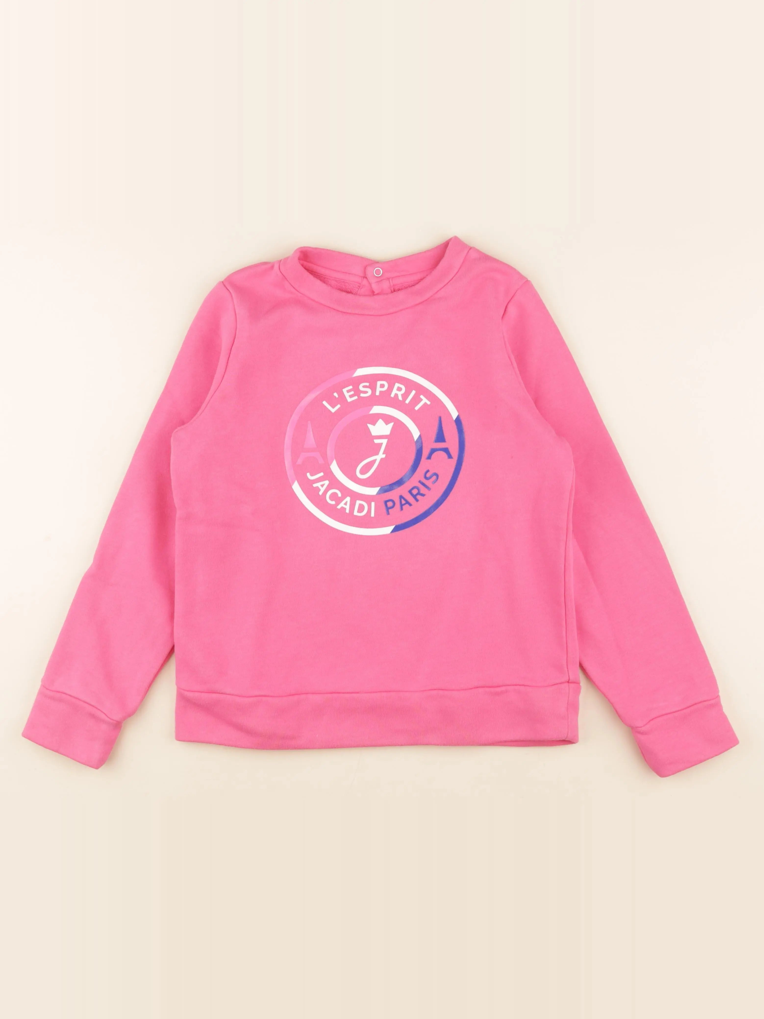 Jacadi - sweat rose - 10 ans
