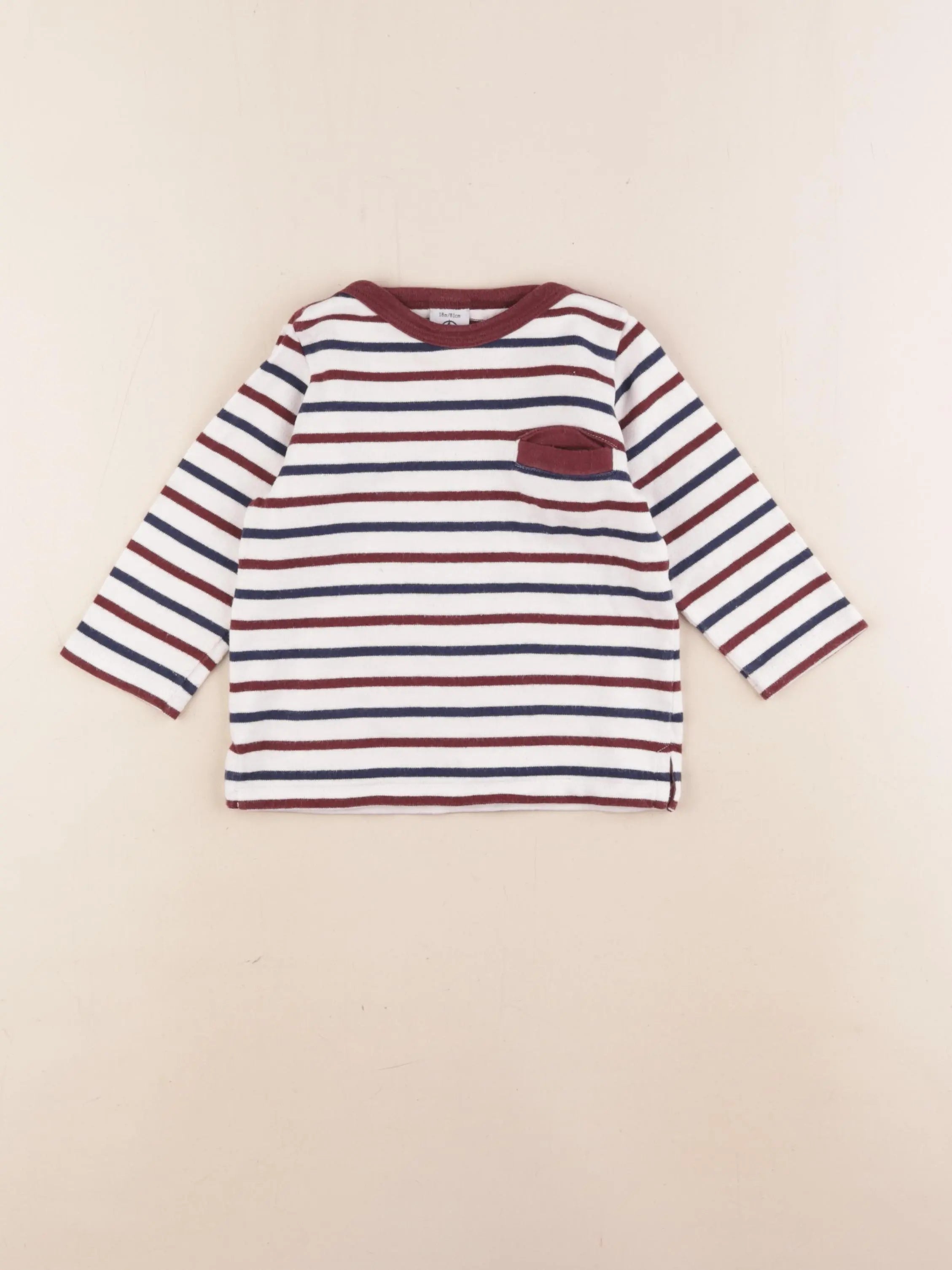 Petit Bateau - tee-shirt multicolore - 18 mois